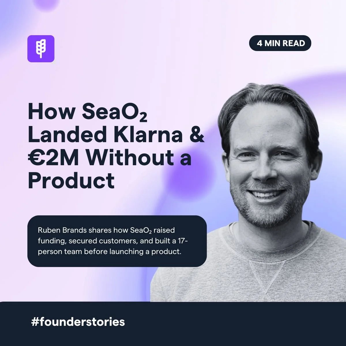How SeaO₂ Secured Customers and €2M in Funding Before Product Launch ...