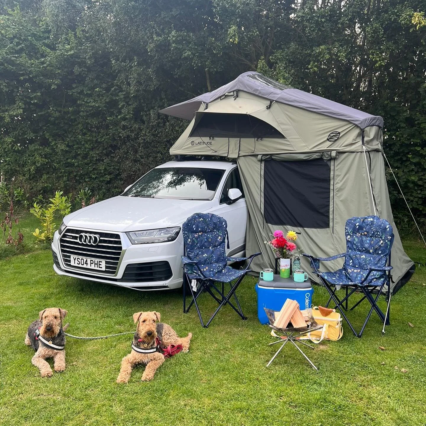 Home away from home 👌🏼🏕️ 

#rooftent #rooftenthire #rooftentrental #latitude #latituderental #camping #summer25 #staycation #uptop #uptoprental #uptoptents #outdoors #outdooradventures