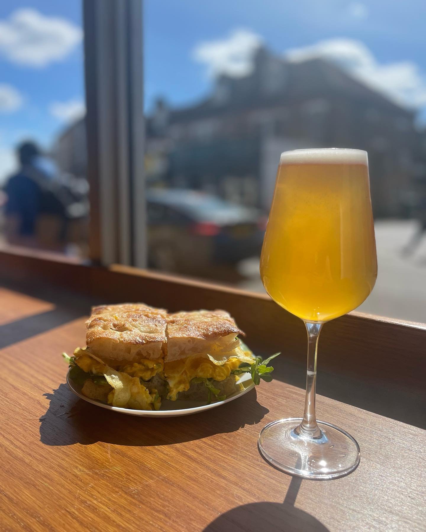 Summer weather has arrived! And with it a fresh new cafe lunch menu 😎 scroll to see that.

Today is a day for the iconic Torres truffle crisp and egg mayo focaccia, paired with an ice cold Pillars Pilsner, get down quick before they&rsquo;re gone!