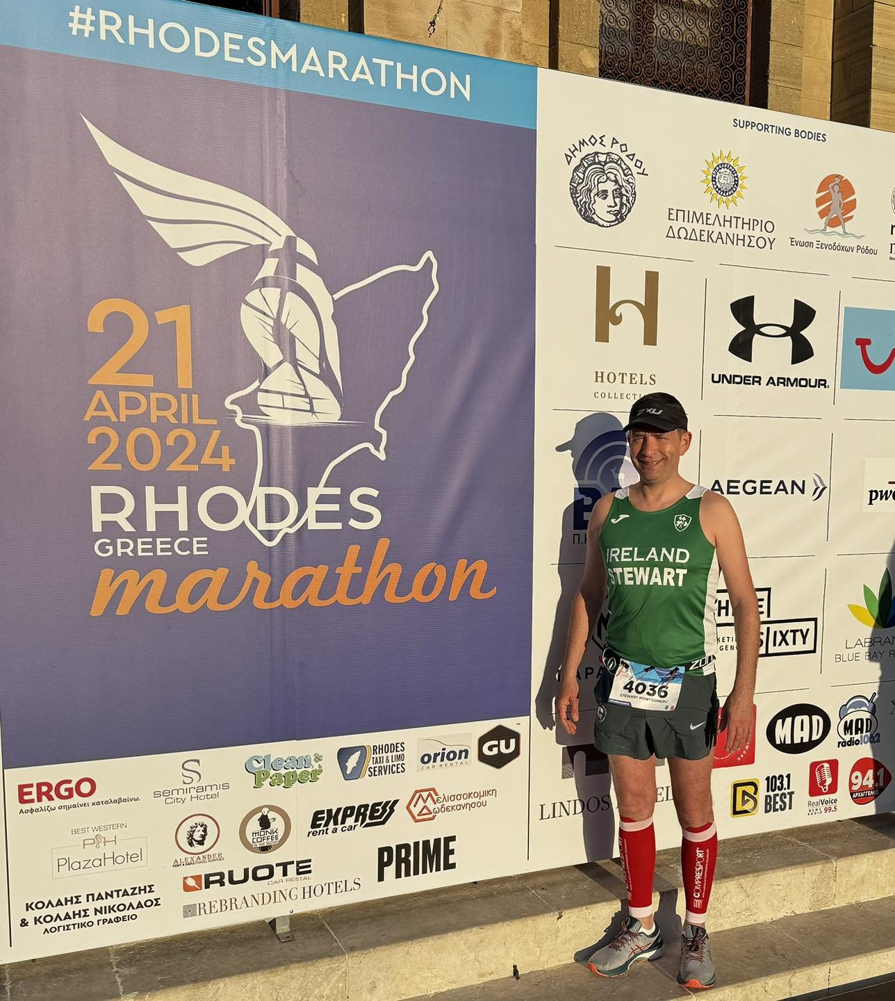 Good luck Stewart 😊😊😊
Rhodes Marathon 2024