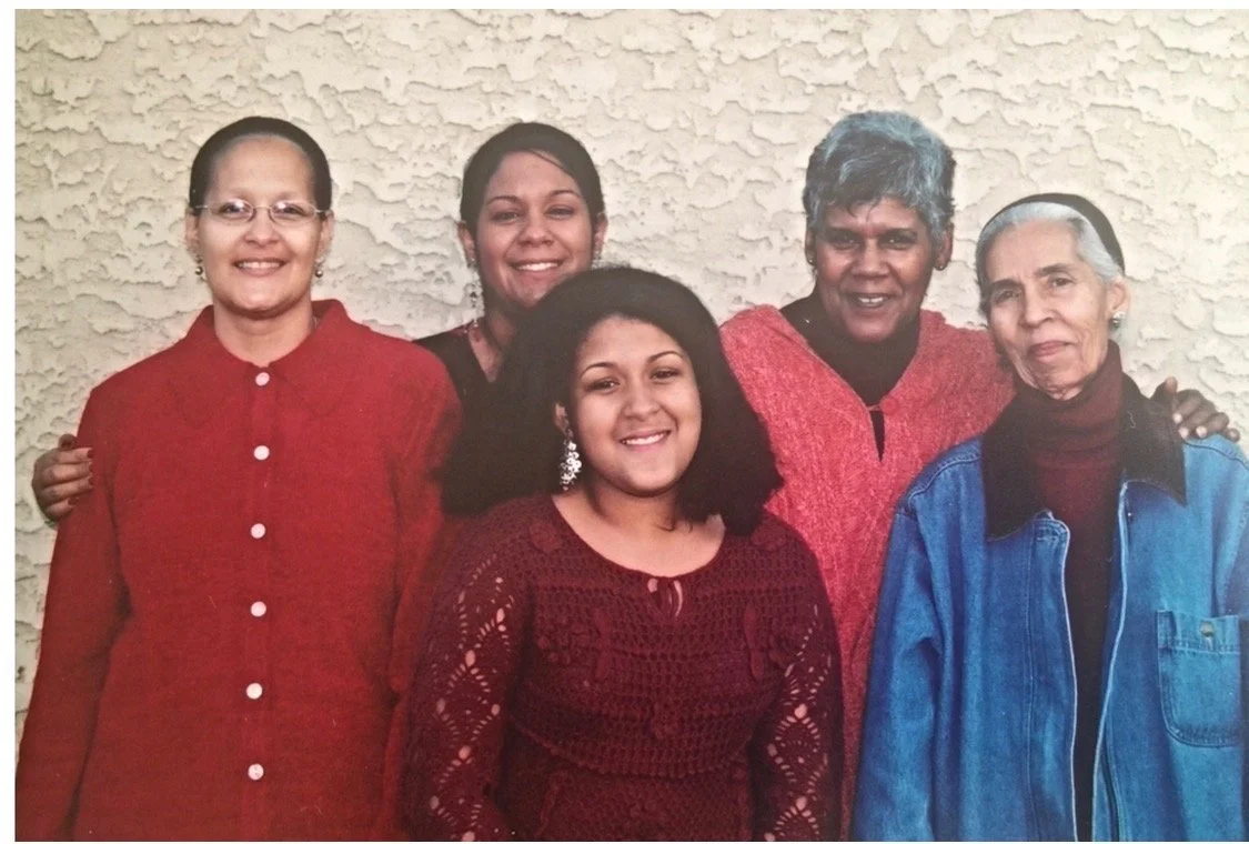 A Benson family portrait. Members of this family are of Conestoga and White Earth Ojibwe ancestry, through the Benson and Warren families respectively.