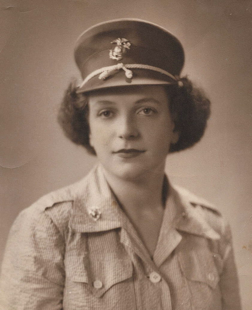 Margeret Evelyn Wilkinson. Marine Corps veteran and descendant of the Wilkinson core family. 