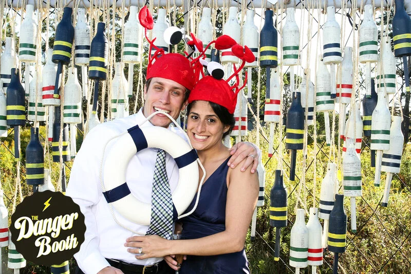 Katie + Phil's Wedding @ Little Harbor Chapel | Portsmouth Photo Booth