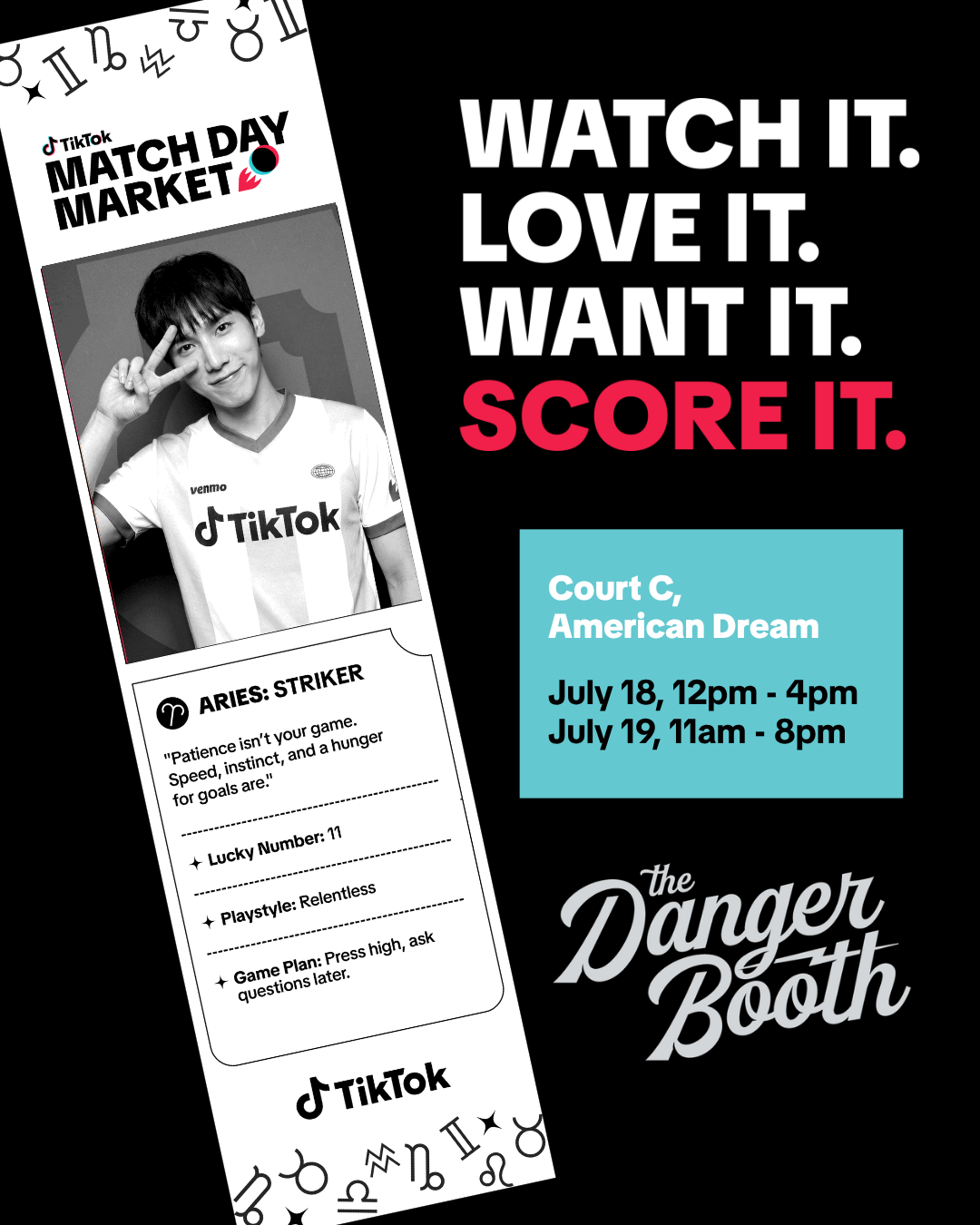 TikTok Match Day Market