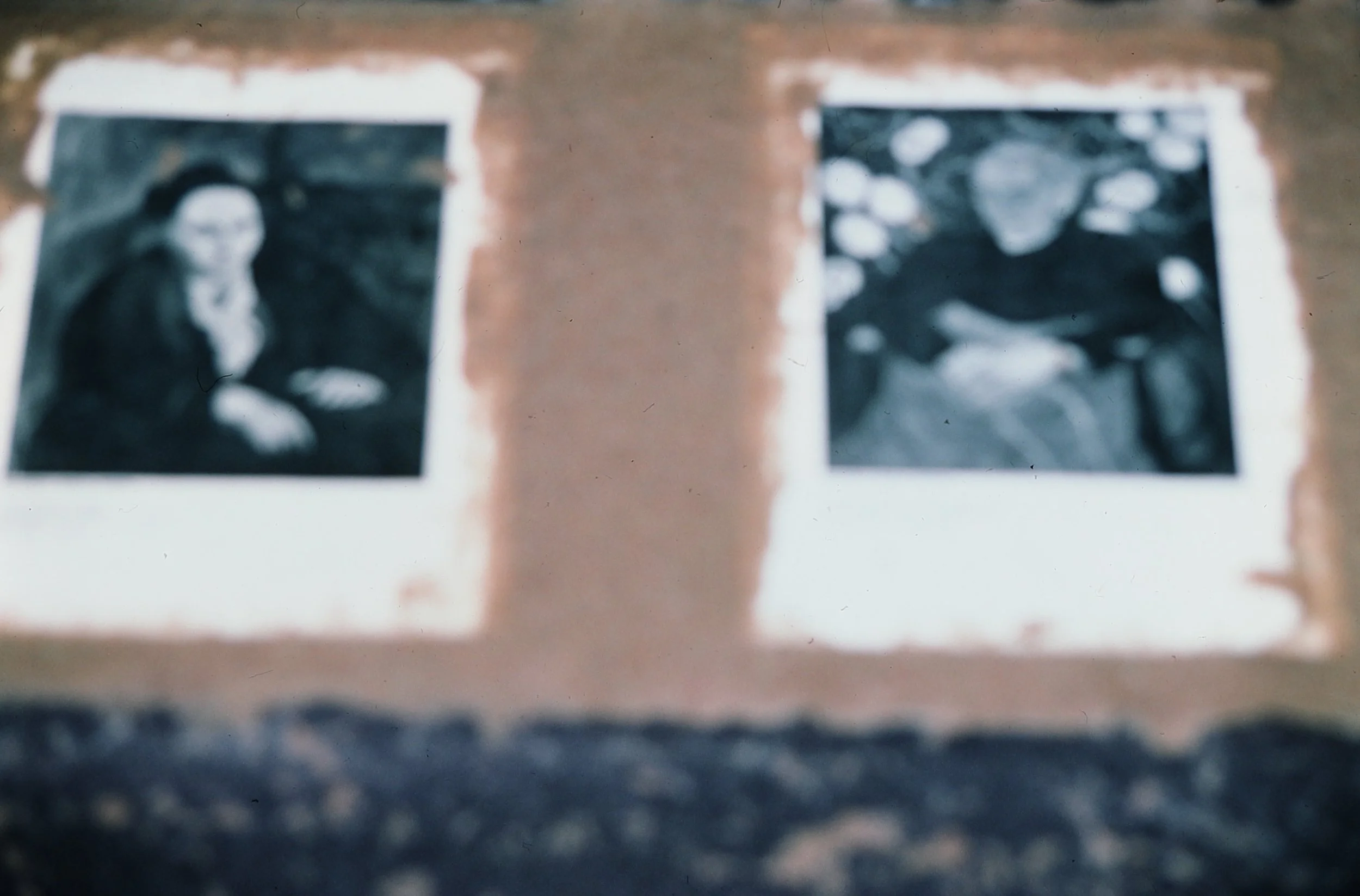 Detail from the making of The Weight of Art History