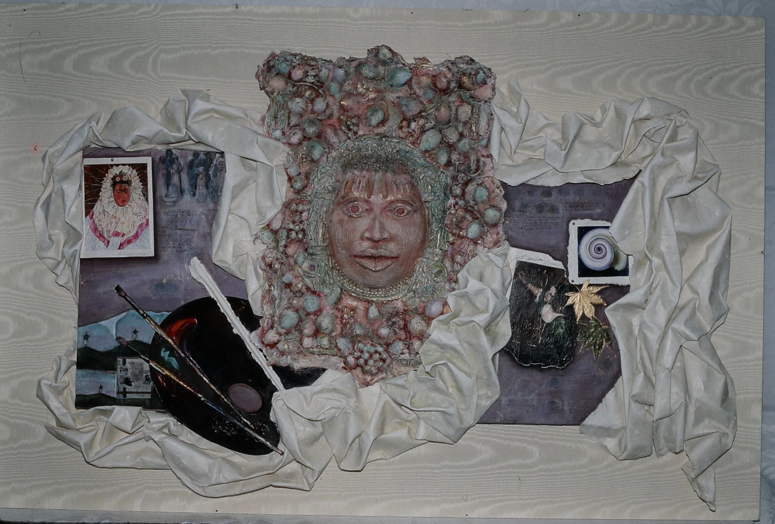 Studio Wall Series:  Bridal Vale, 1991, 32" x 49" x 4"