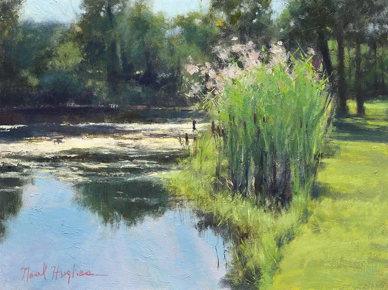CattailsAndSunlight 18X22 FRAMED 12x16 (1).jpg