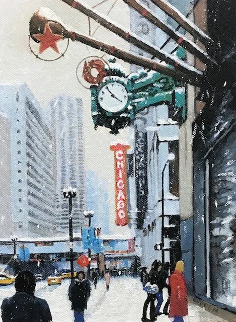 Winter at Marshall Fields 14X12.jpg