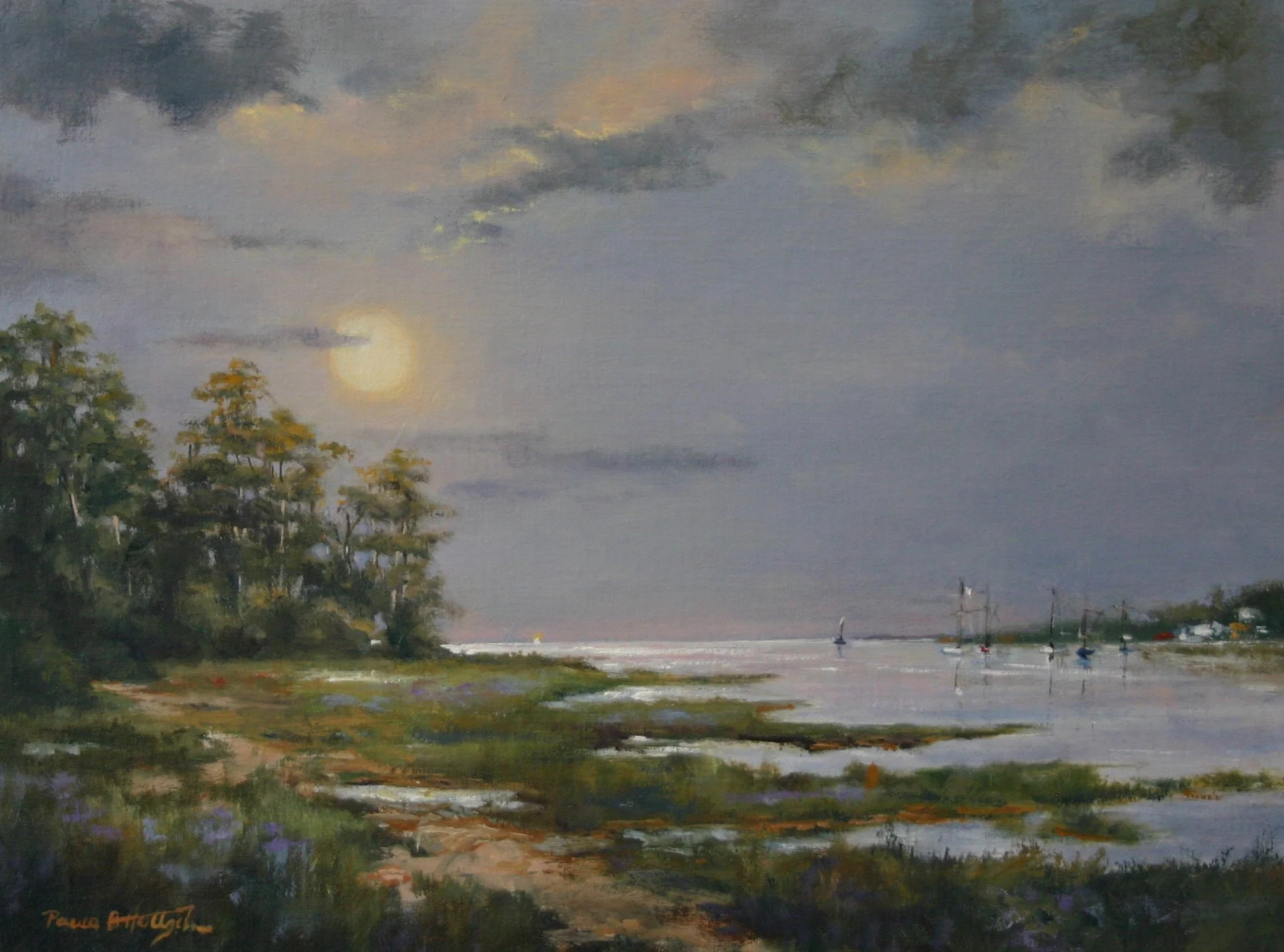 Moonlit Harbor 12 x 16.jpg
