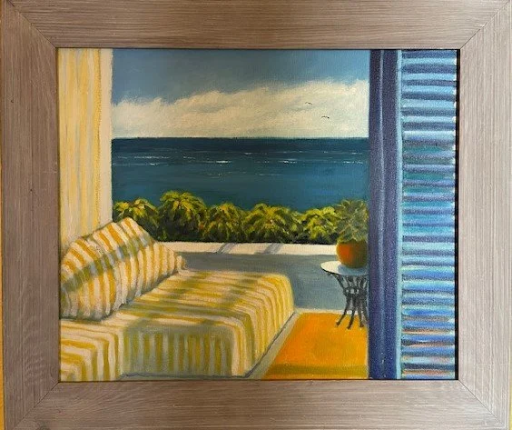 When Hockney Meets Matisse 21.5X24 framed.JPG