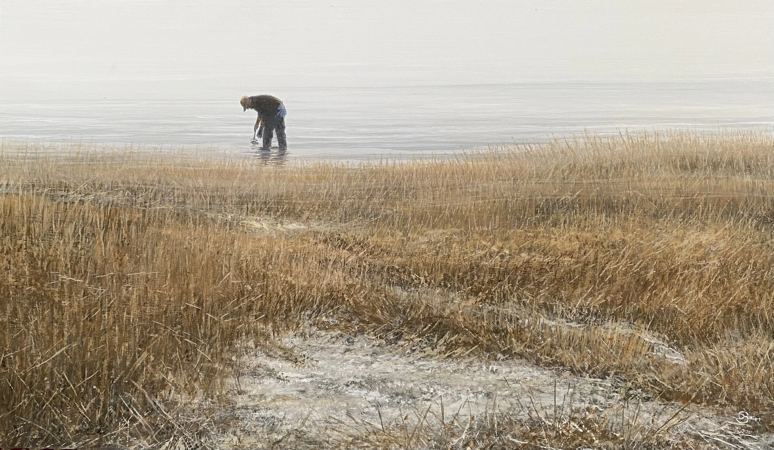 A Quiet Moment 10x17 - 14x21framed - Del-Bourree Bach.jpg