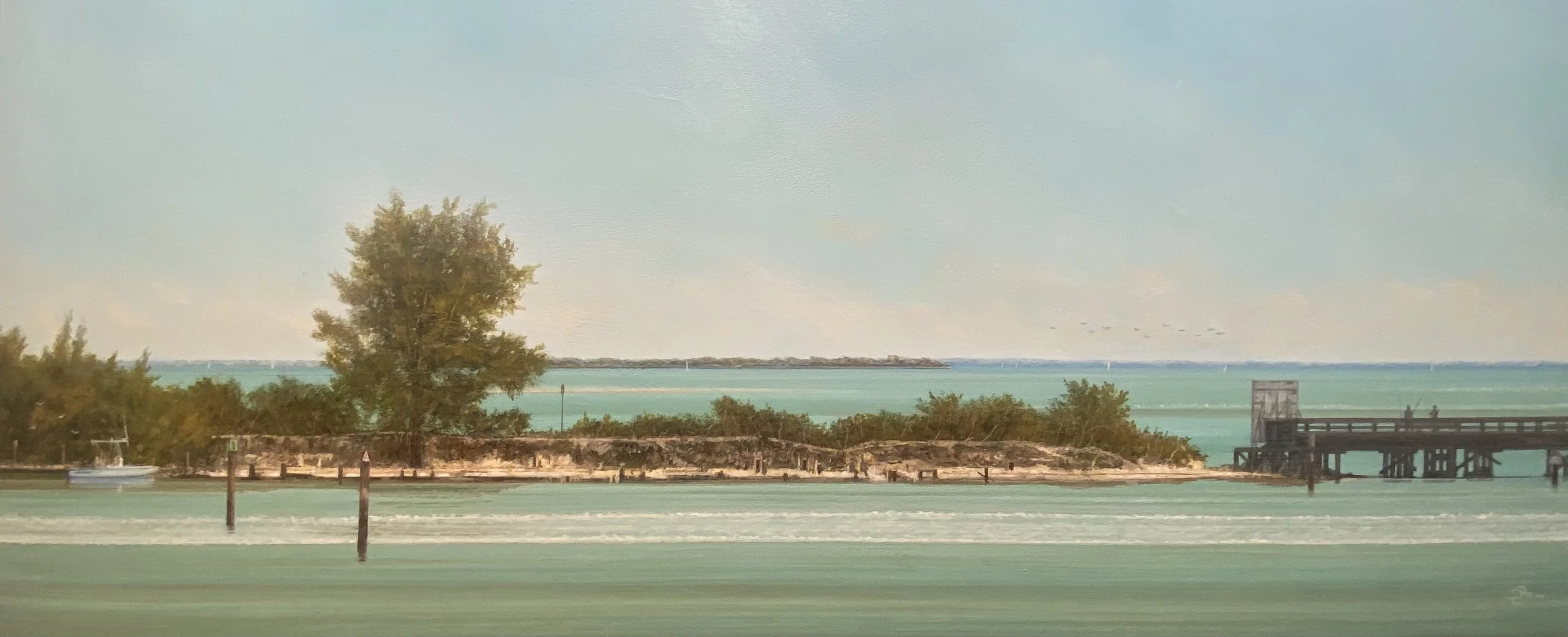 A Grande Afternoon -15x29 framed - Del-Bourree Bach.jpg