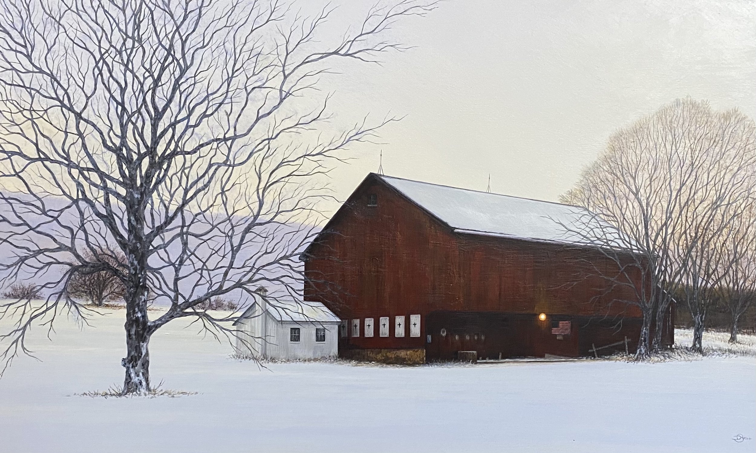 Fresh Coat 16x26 - 21x31 framed - Del-Bourree bach.jpg