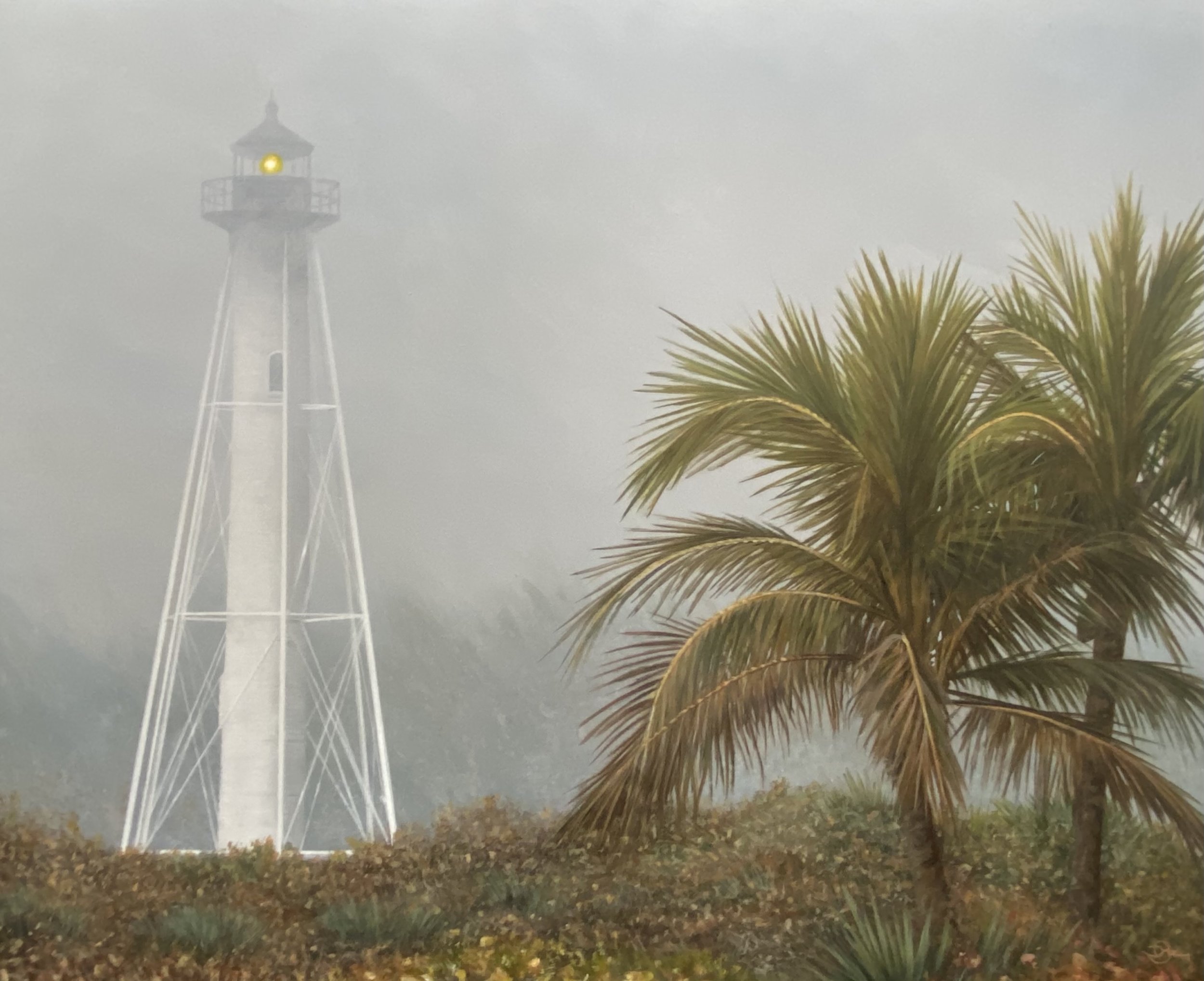 Foggy Morning 22.5x26.5 framed Del-Bourree Bach (1).jpg