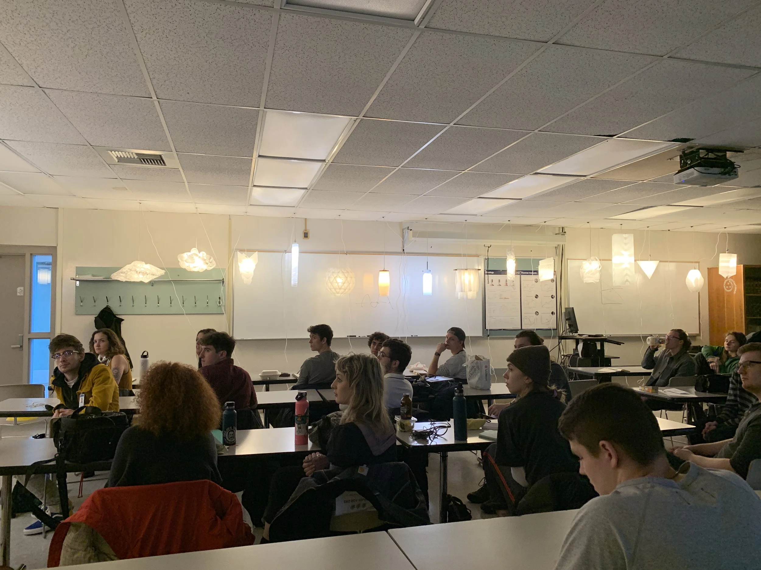 Sophomore pendant lighting critique.