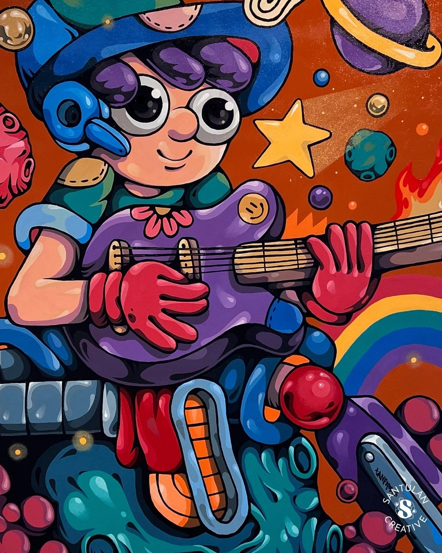 @tanpopoe ~ Illustrator - Visionary
With a creative and youthful eye, Tanpopoe art reminds us to stay creative and to stay youthful. 🌈
See more art and read more about  @tanpopoe in ALL ABOUT MUSIC out now — 🔗 in bio