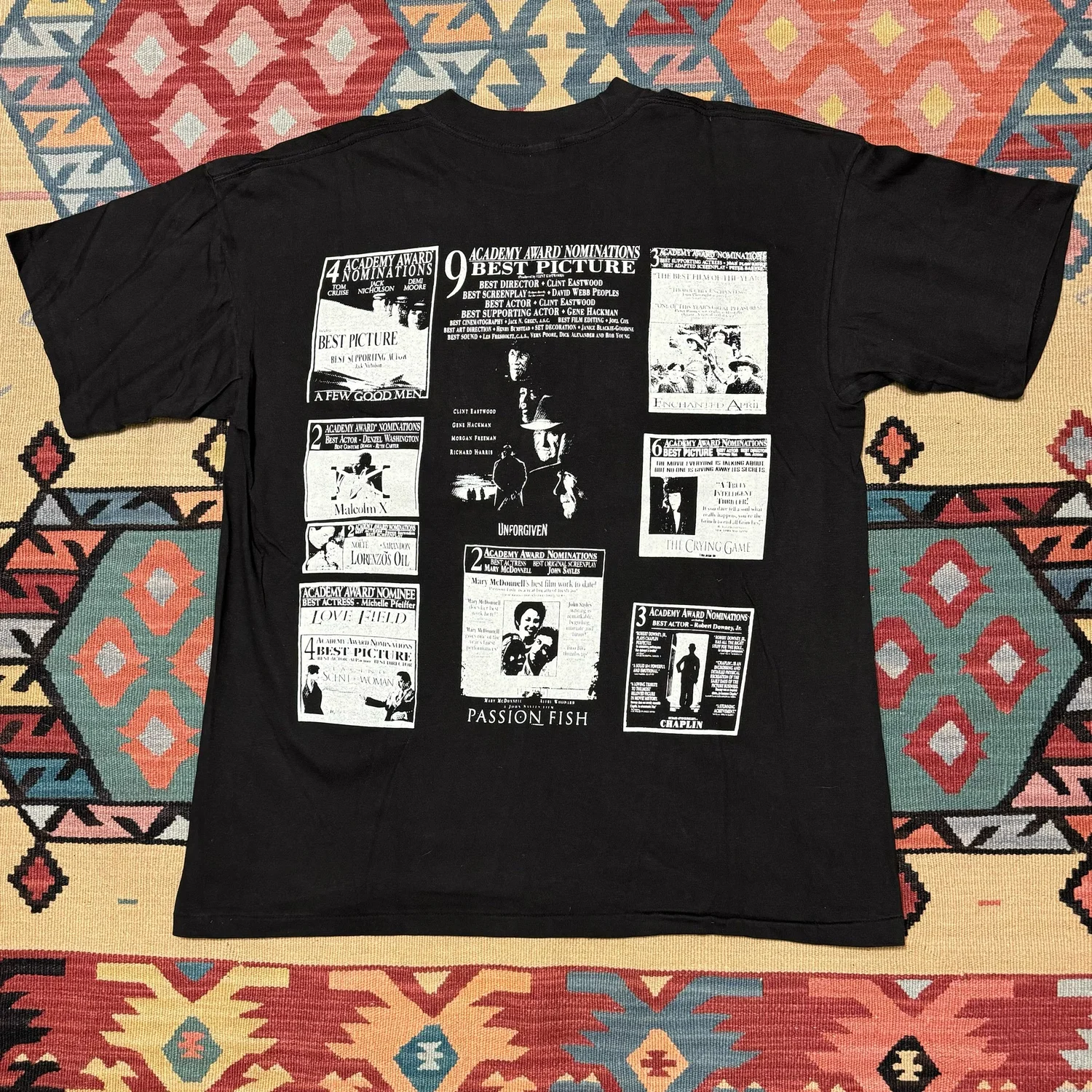 激レア！ 90s ACADEMY AWARDS 65th Tシャツ 映画 65th Oscar Awards T-shirt XL — VINTAGE HEATWAVE