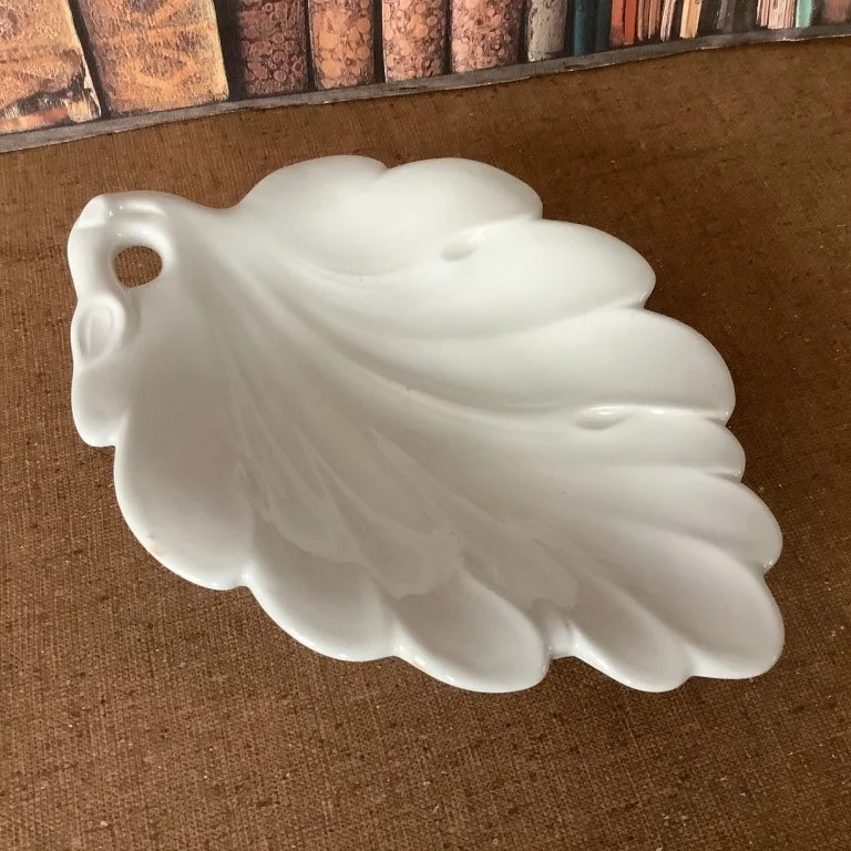 (#24.33) Sydenham Shape Relish; 8-3/4” L; impressed T&R Boote Sydenham Shape.  Registered 1854.  Fine condition.  $40.