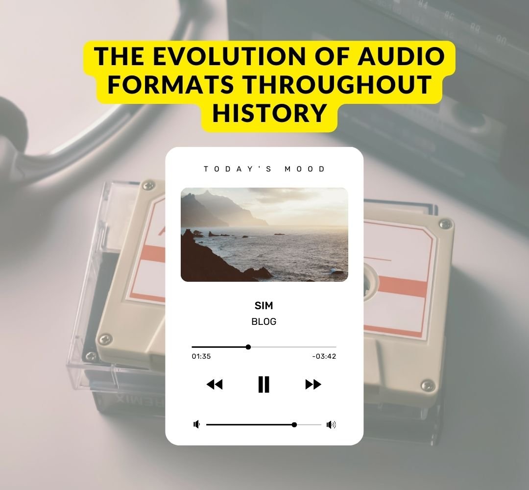 The Evolution of Audio Formats Throughout History