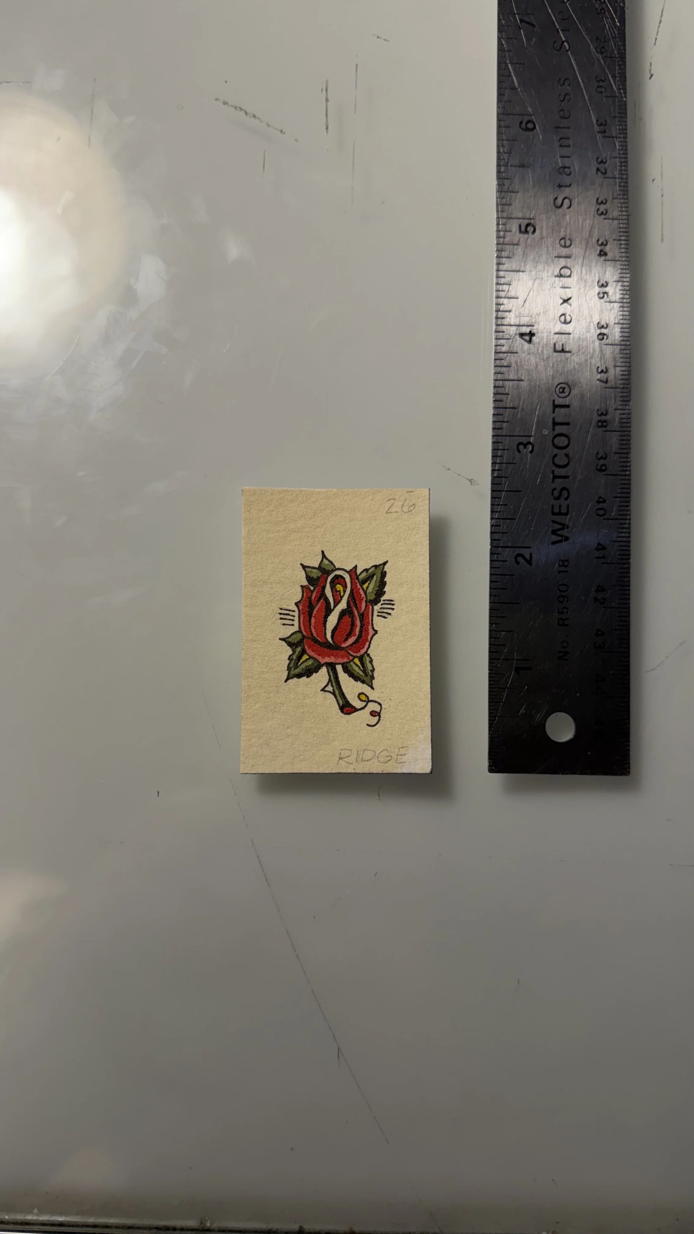 Mini Rose Painting