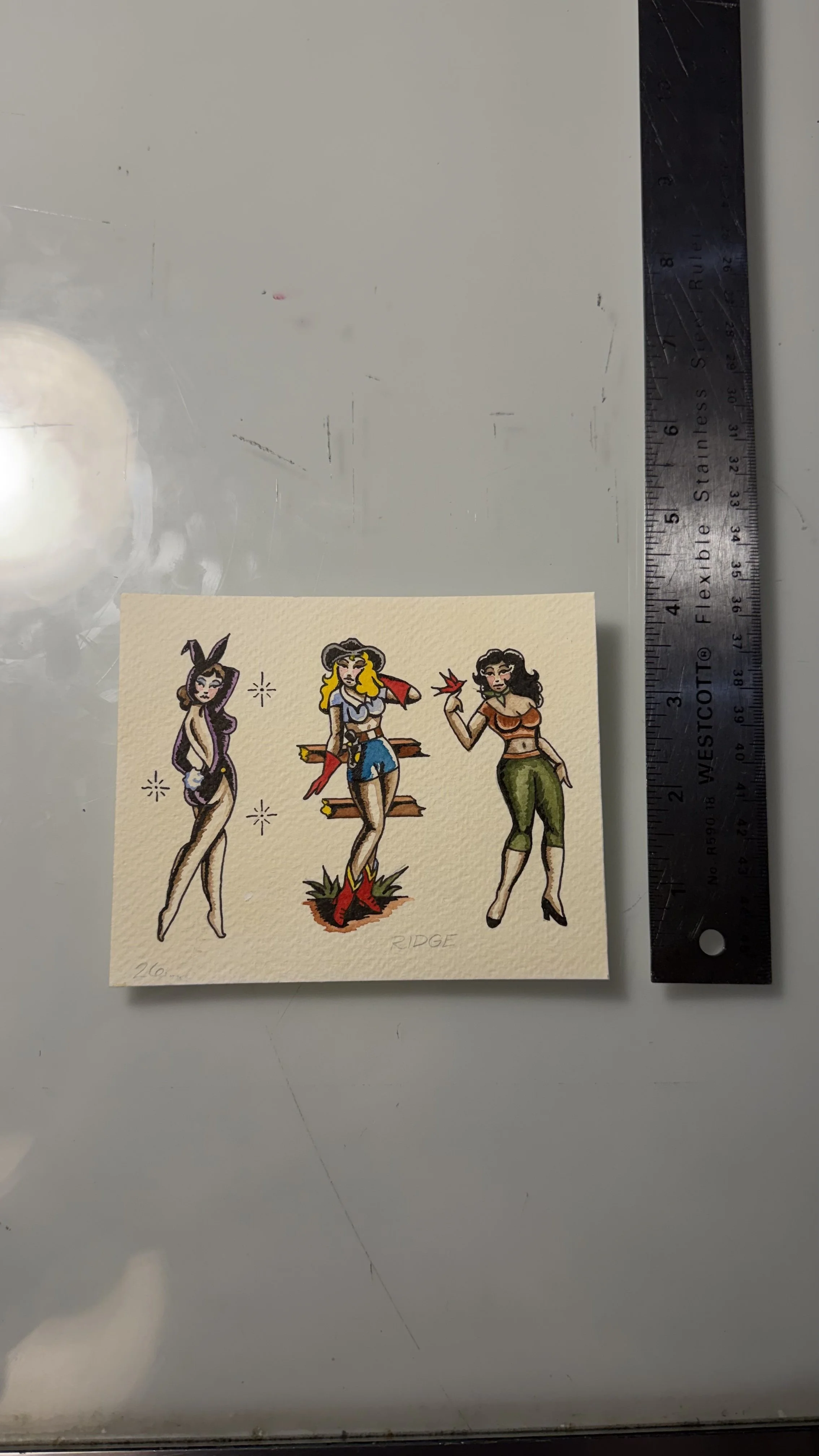 Mini Pinup Flash sheet