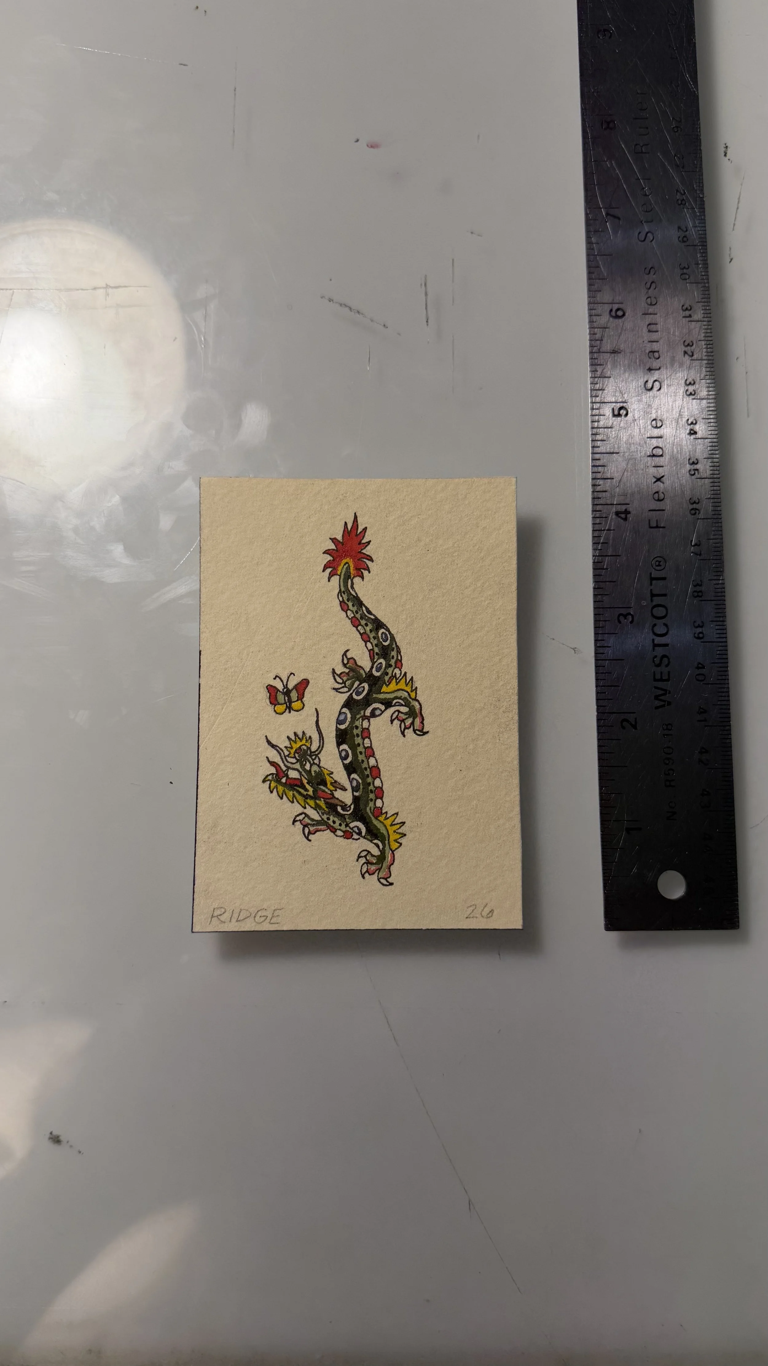 Mini Dragon Painting
