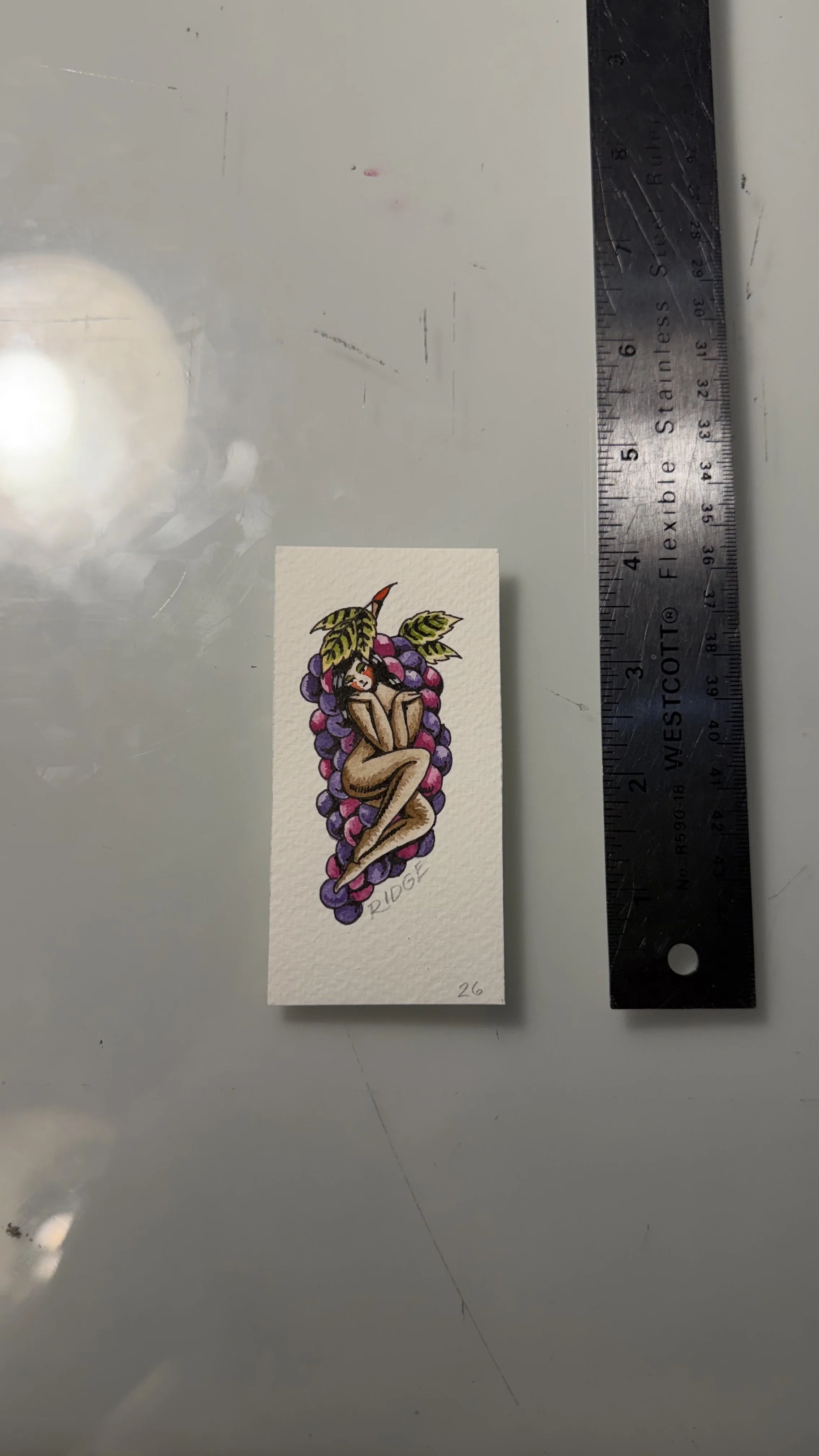 Mini Pinup Painting