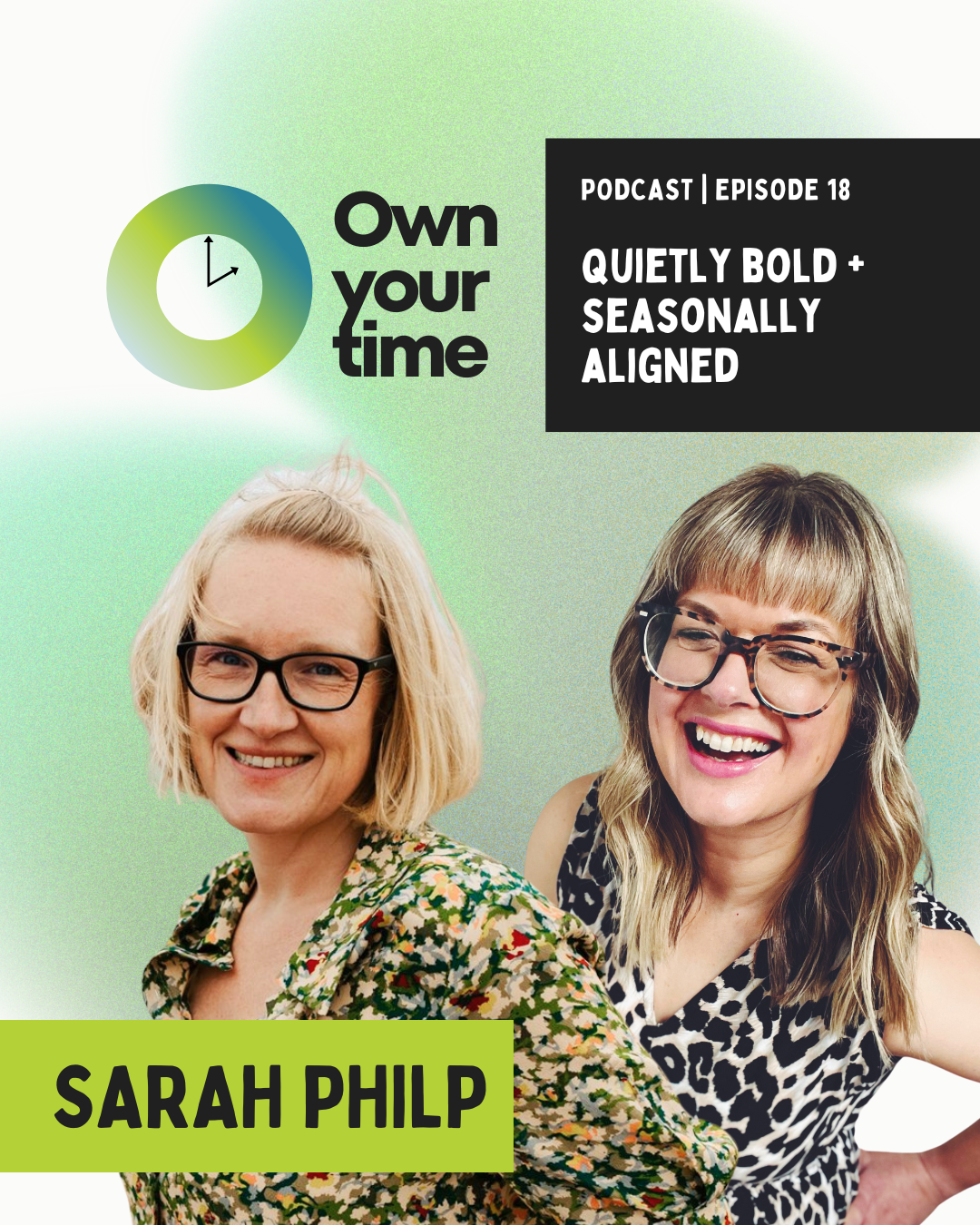 Own Your Time Sarah Philp