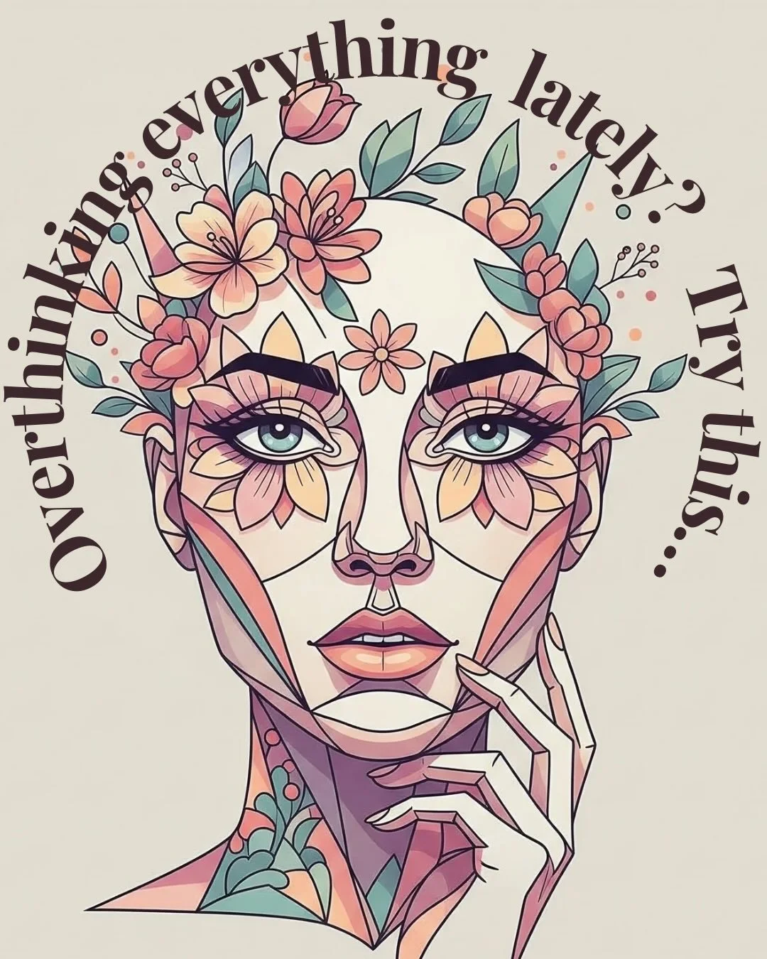 It&rsquo;s exhausting, overthinking&hellip; but you can interrupt the pattern. With some practice, reframing your thoughts can help you feel more in control and less stuck in seemingly endless thought loops. 🌿

Therapy can help with this. Reach out 