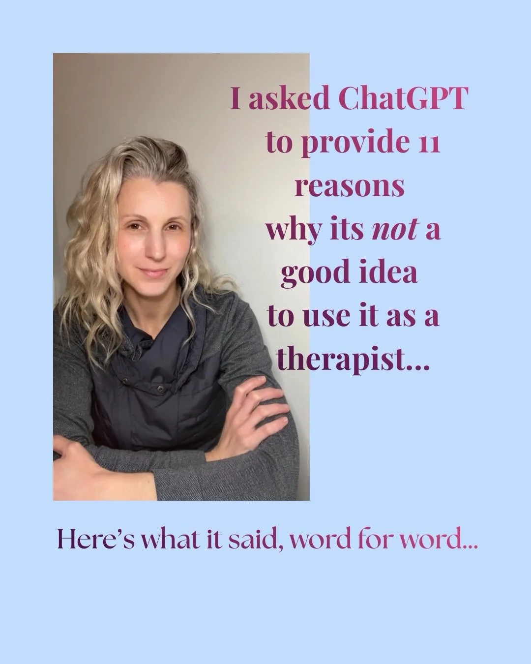 Bottom line: AI is a tool; it isn&rsquo;t counselling.

Counselling offers a healing therapeutic relationship. Its attunement, ethics, clinical judgment, human connection&hellip;

Technology is useful for many things, but it doesn&rsquo;t replace men