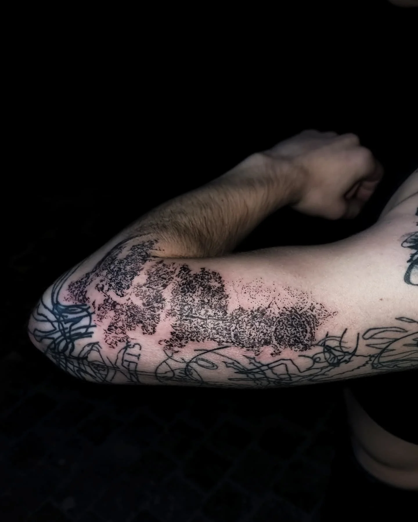 my half of trade with @stahltattoo :3