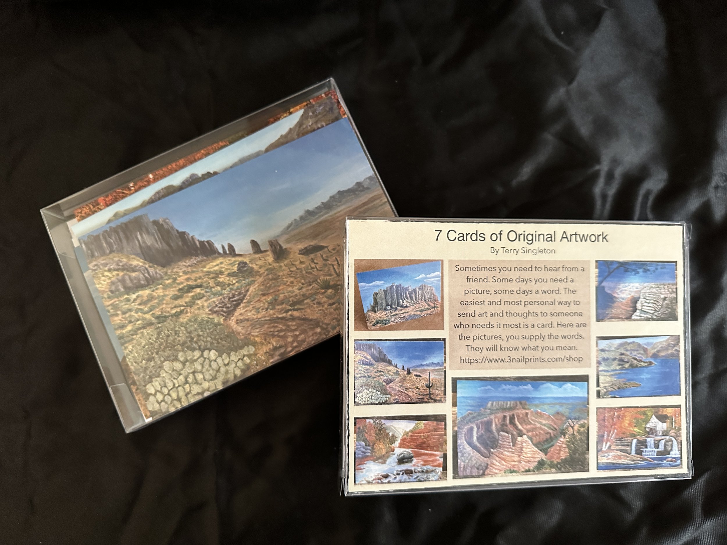 7 Greeting Cards from Original Artwork