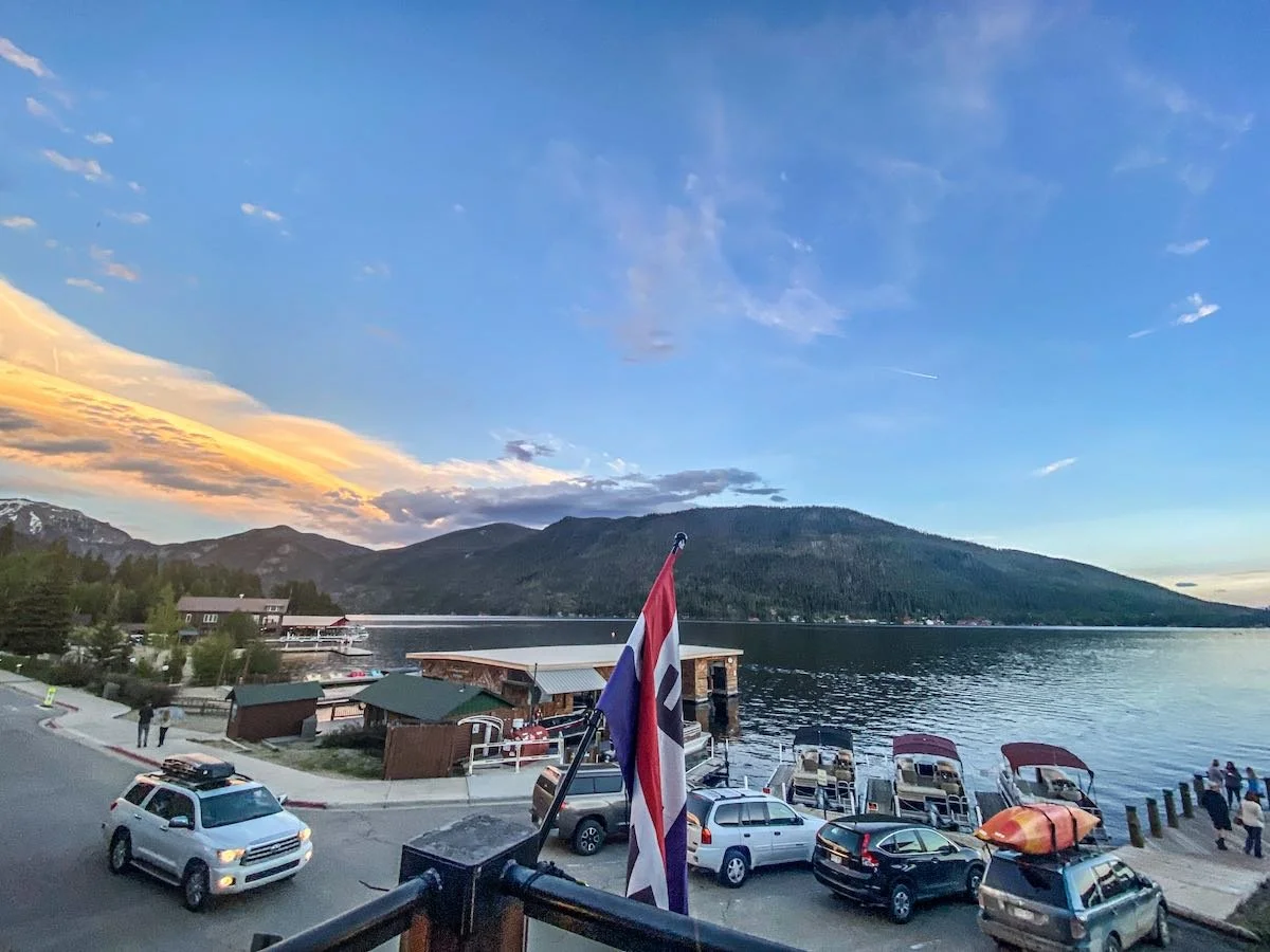 What is the largest natural lake in Colorado?
