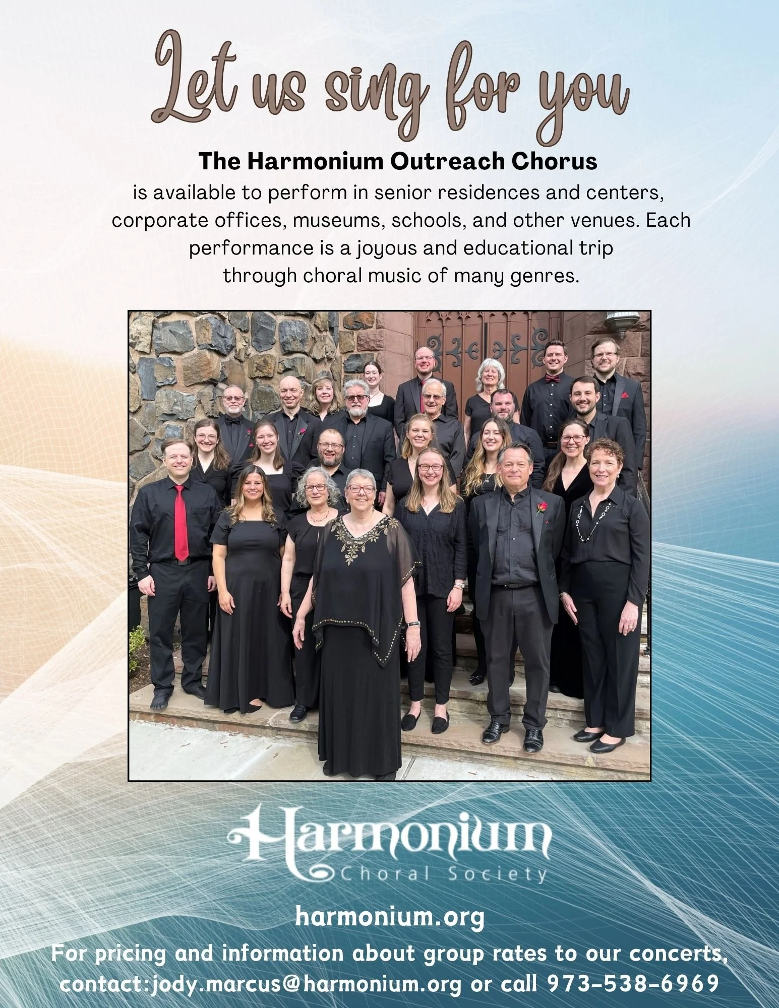 Example Communicity Concert Program In the Community — Harmonium Choral Society