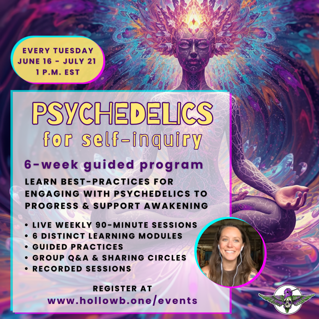 Psychedelics for Self-Inquiry — 6-Week Program