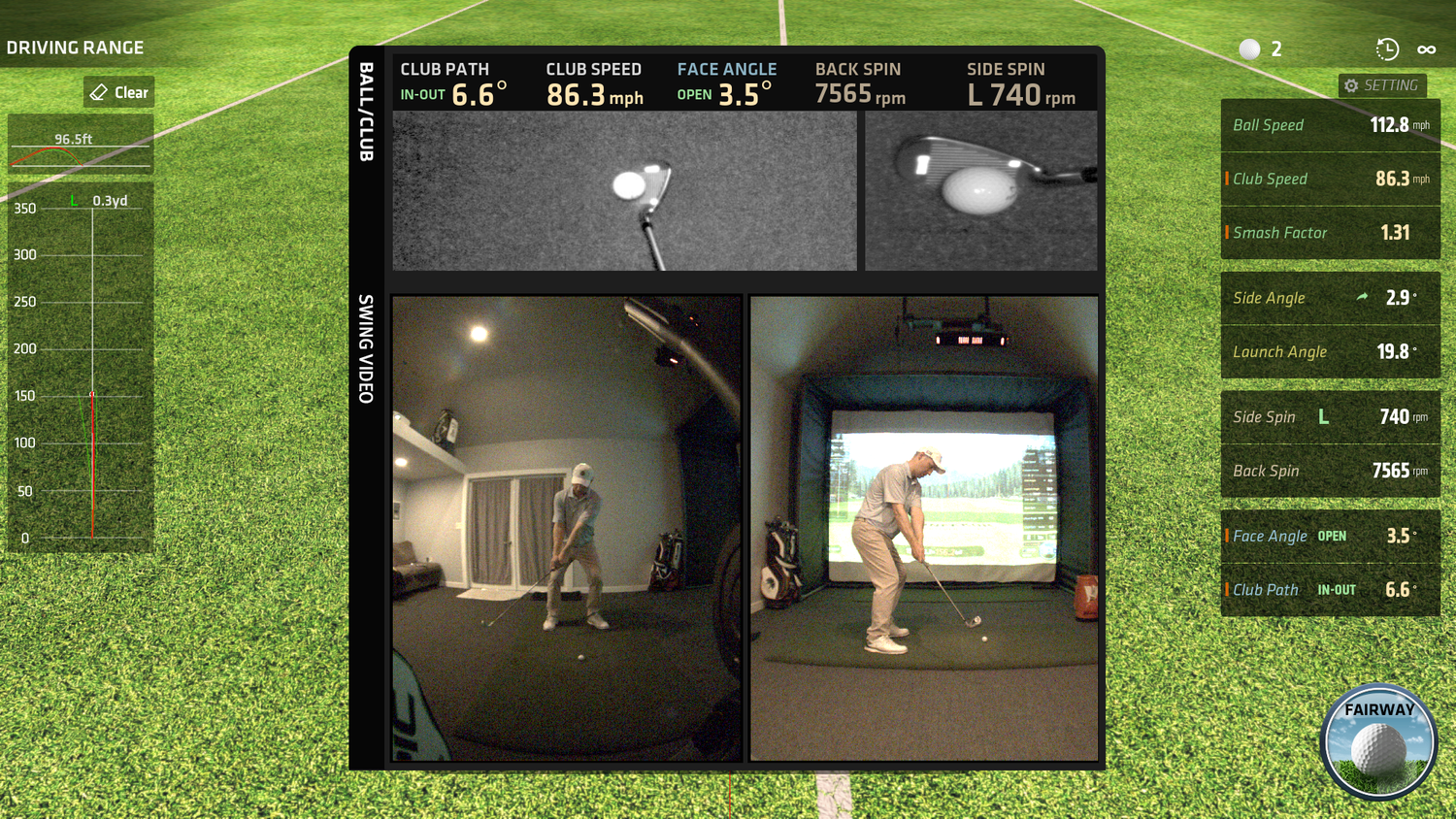 Uneekor above ball view