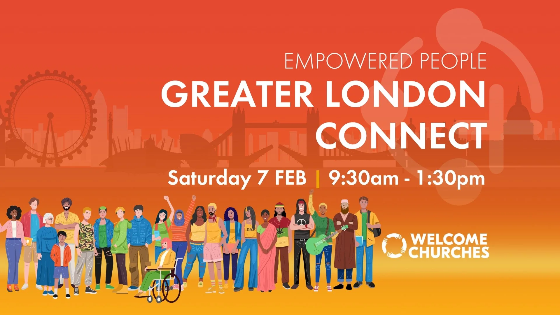 Join us for a morning of learning about welcoming refugees and people seeking asylum together in Greater London!