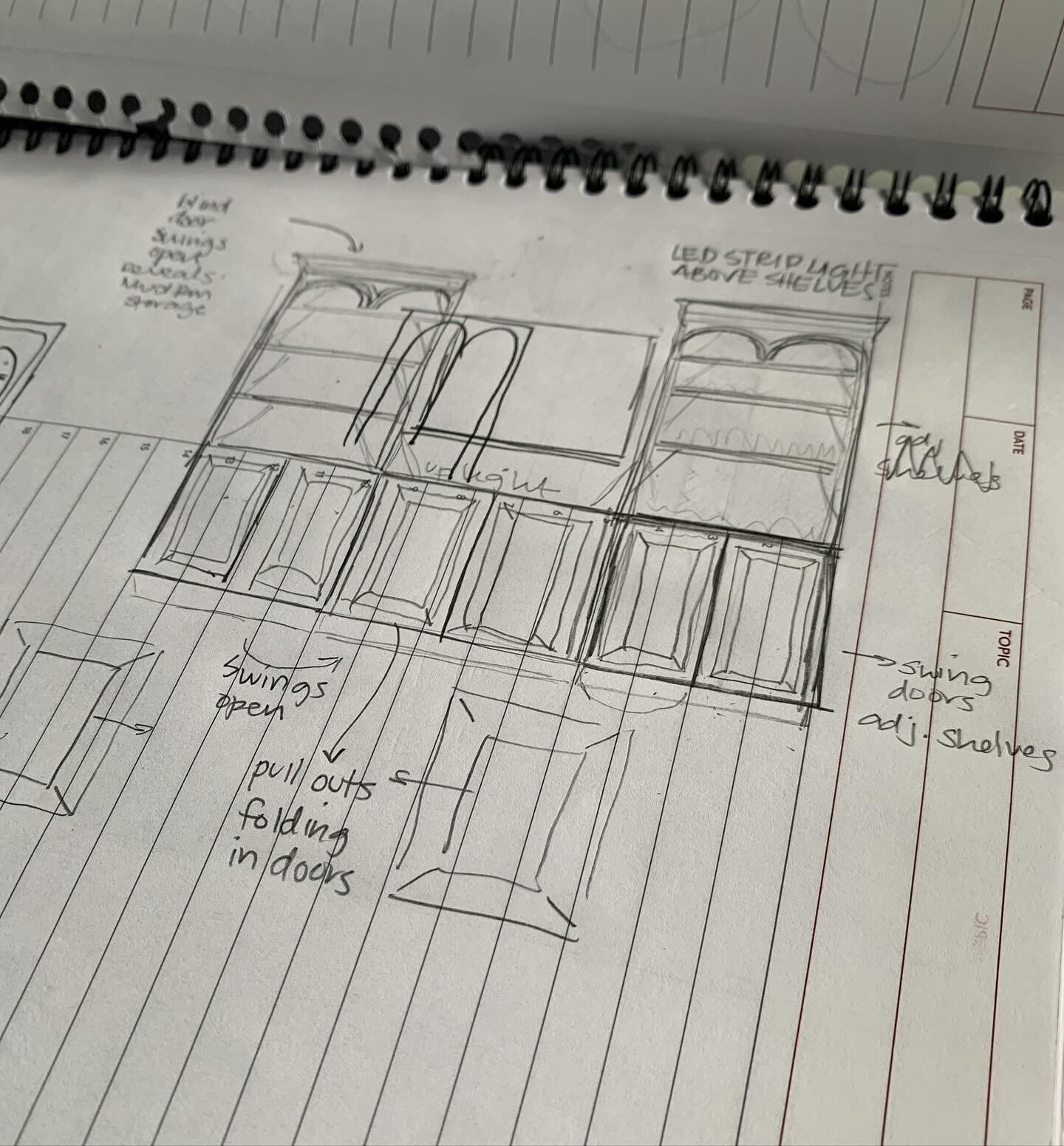 Sketching brings creativity! This one will have all the tricks #helloaehome #interiordesign #bayareainteriordesigner #custommade
