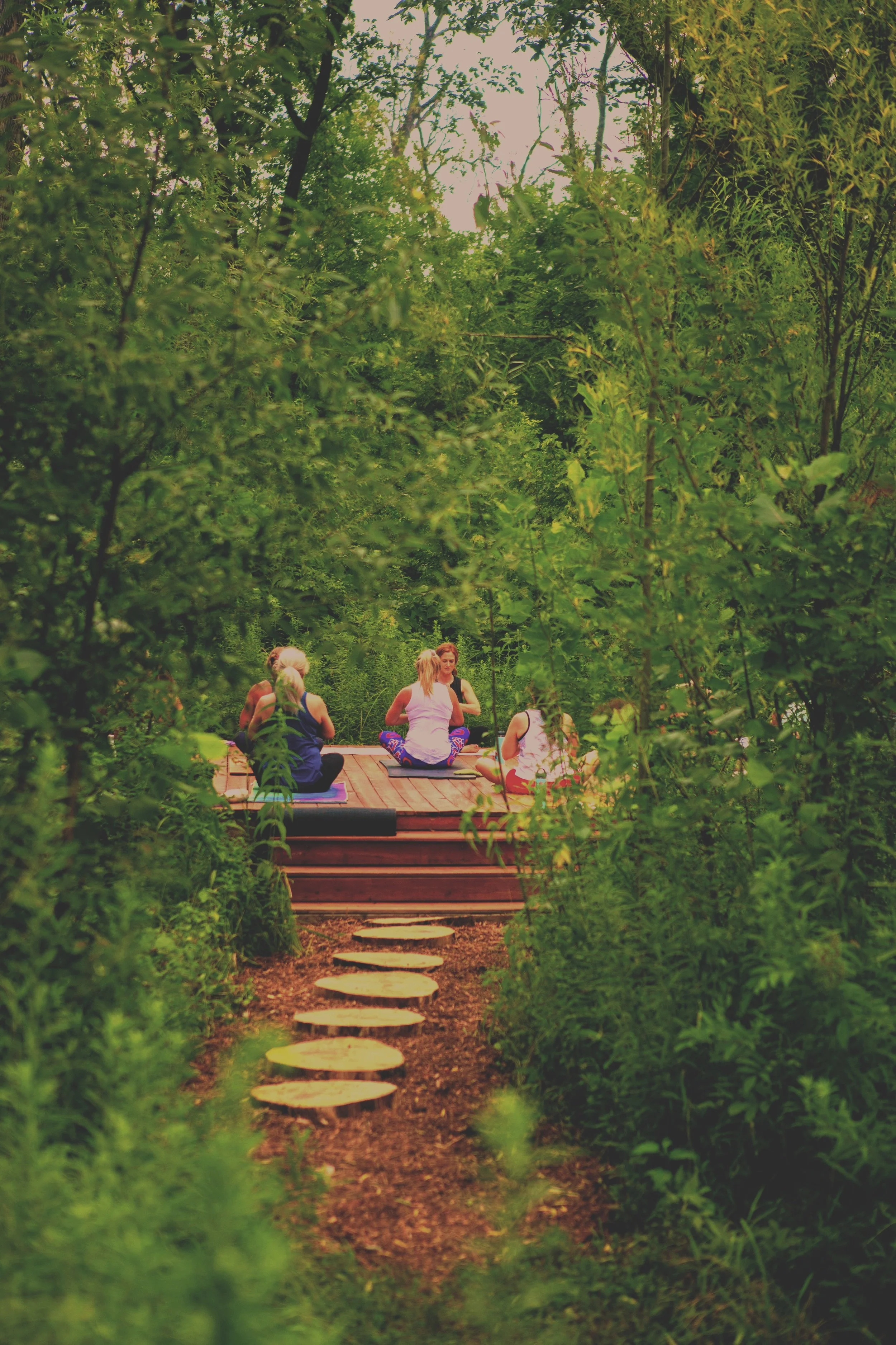 Yoga and Yarrow at Wild Moon Acres