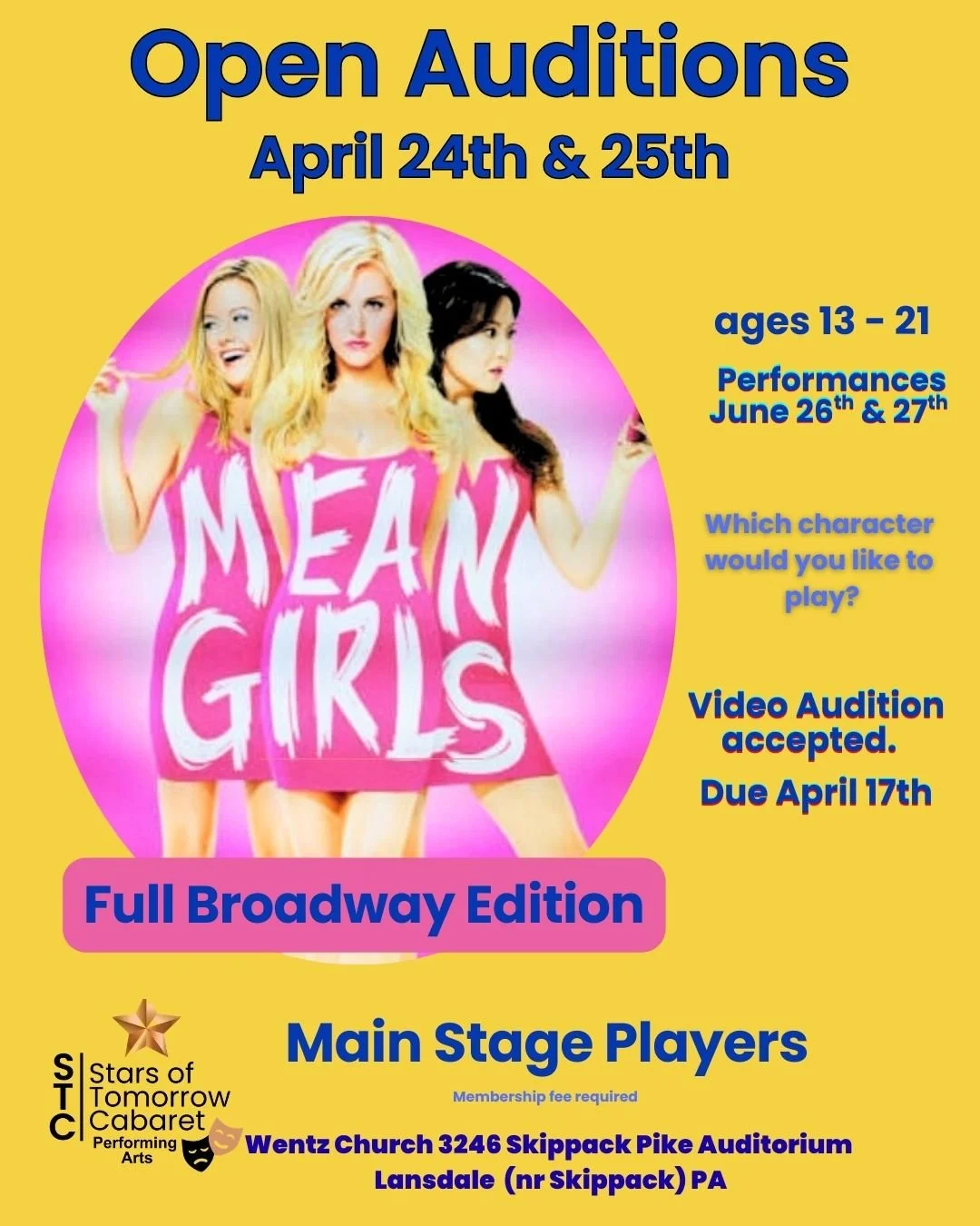 Mean Girls Auditions