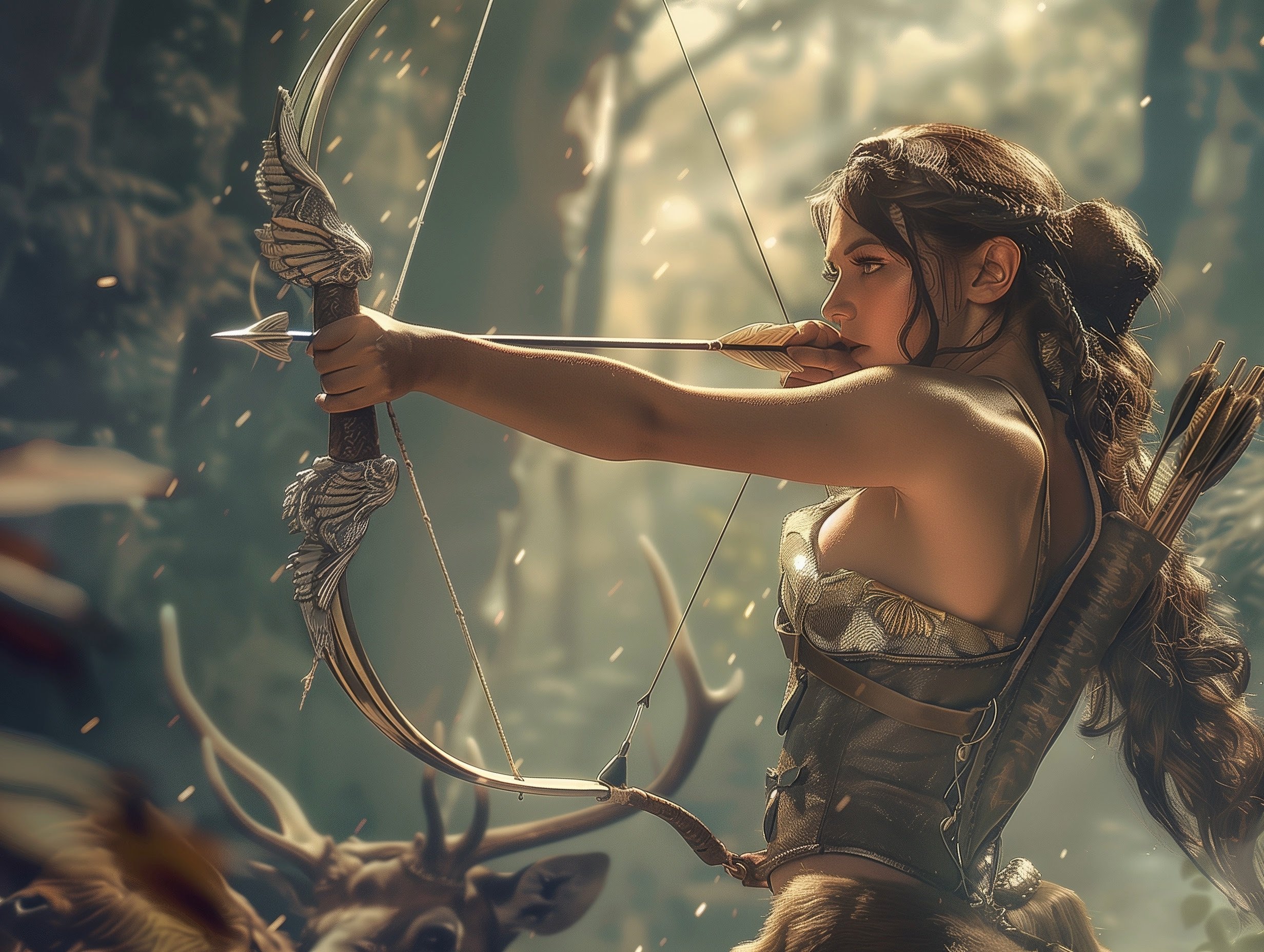 The Greek Goddess Artemis