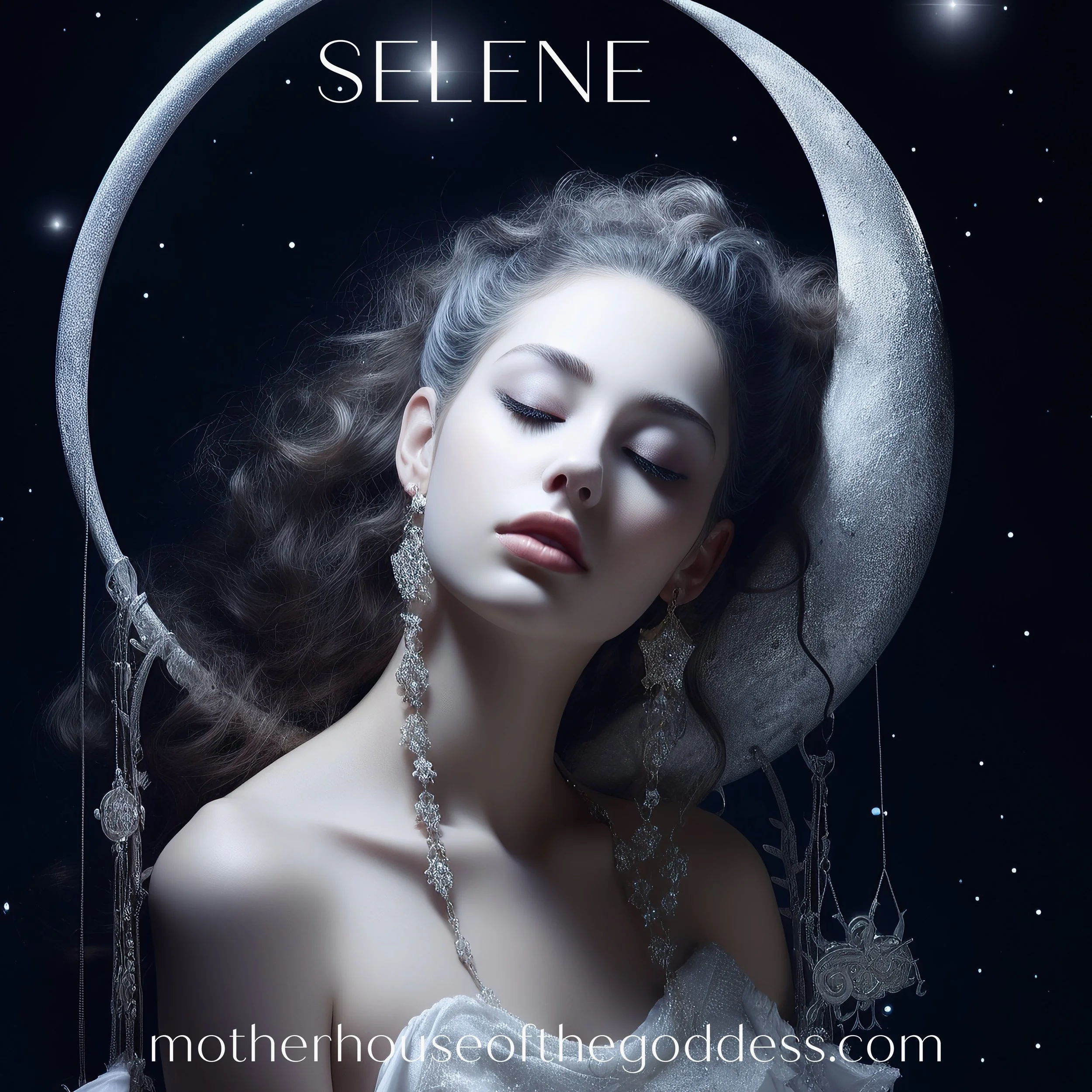 The Greek Moon Goddess Selene