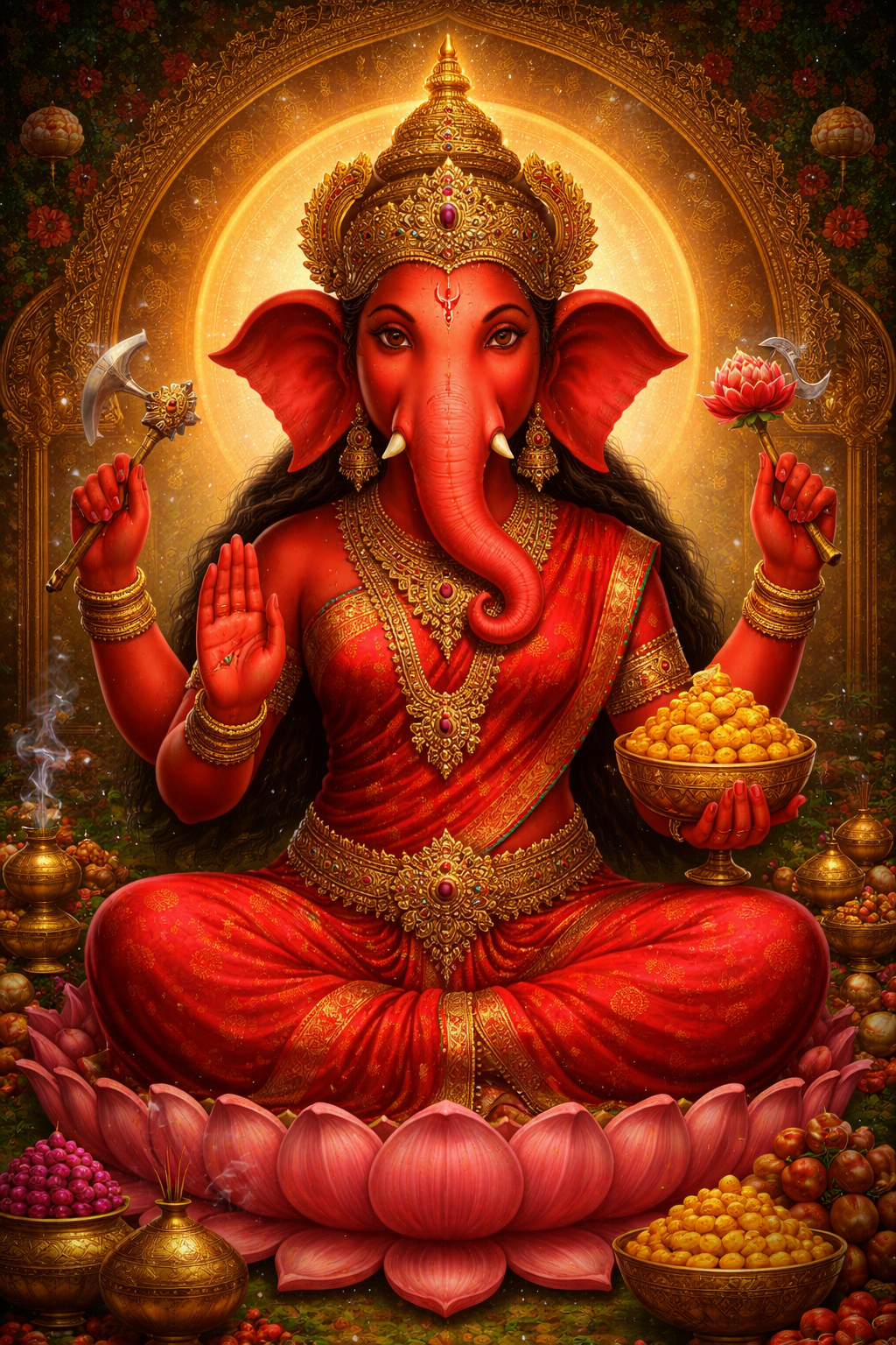 Hindu Goddess Vinayaki - Heart of Ganesha