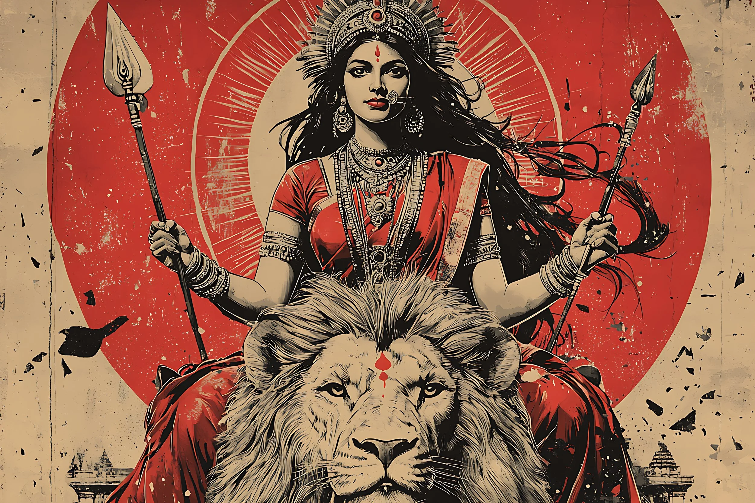 Hindu Goddess Durga