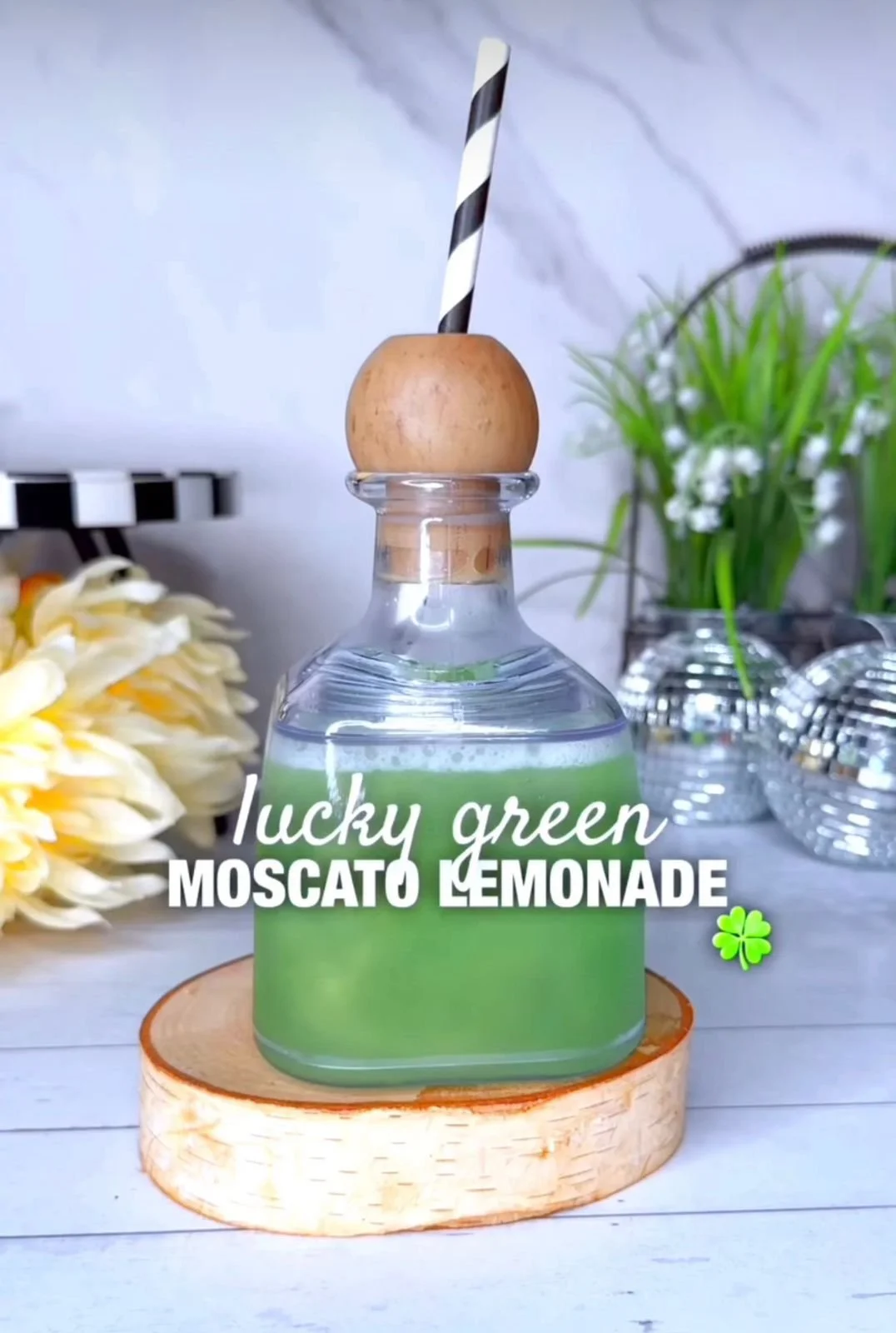 Lucky Green Moscato Lemonade ✨💚