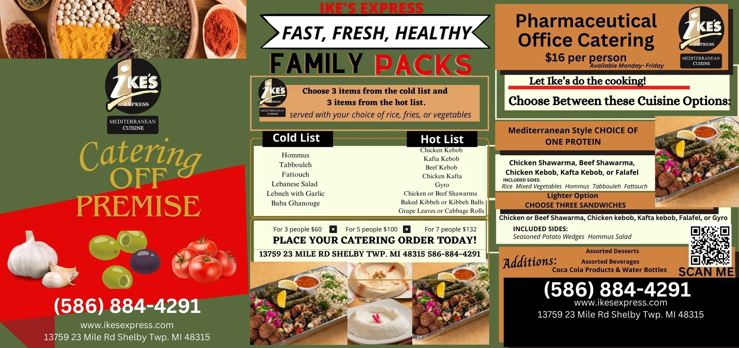 General Catering | Discover Quality Catering — Order Now — Ike's Express