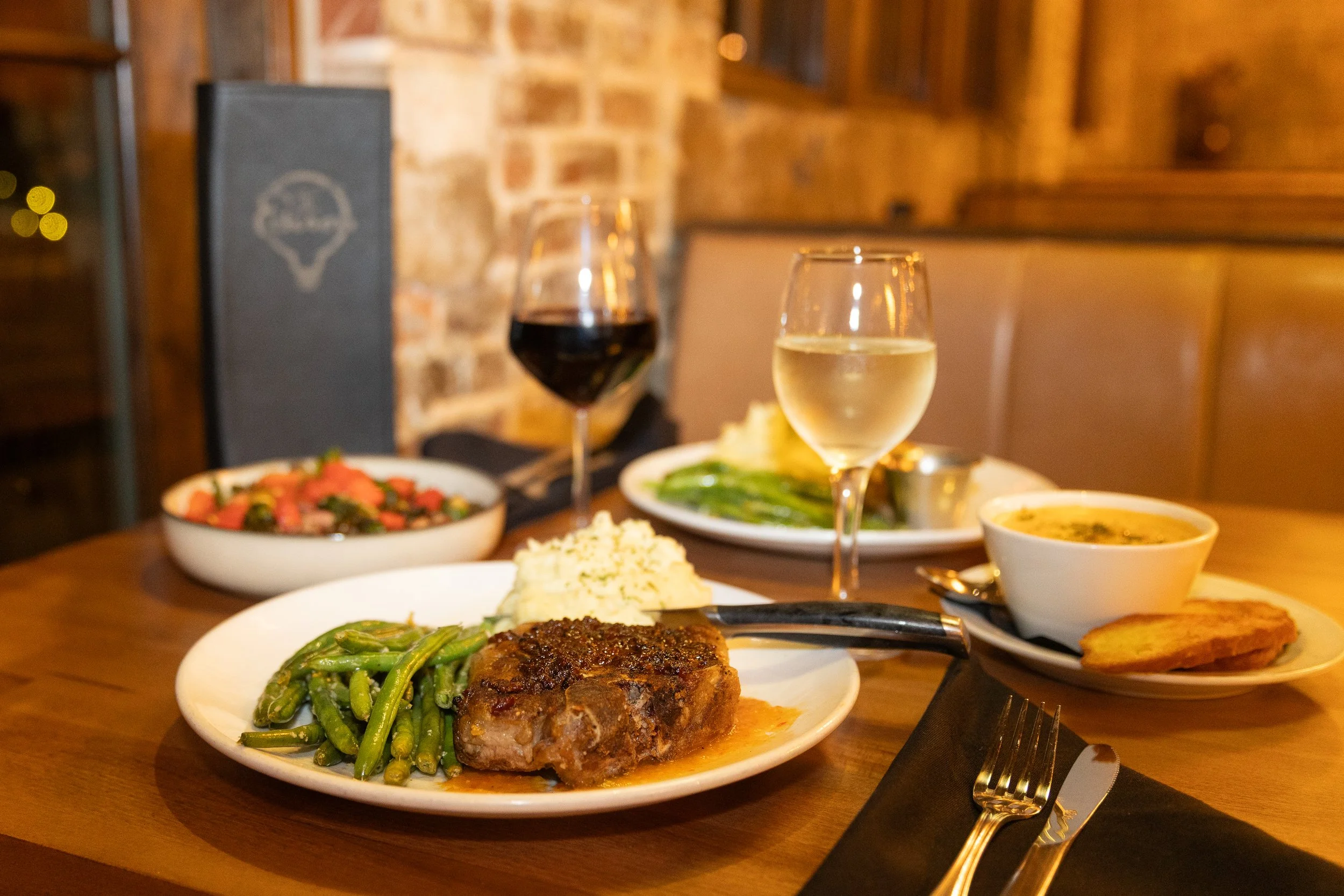 Menu Spotlight: The Boot Ranch Pork Chop