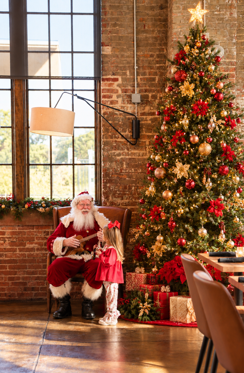 Brunch with Santa at The Edison — Two Sundays This December!