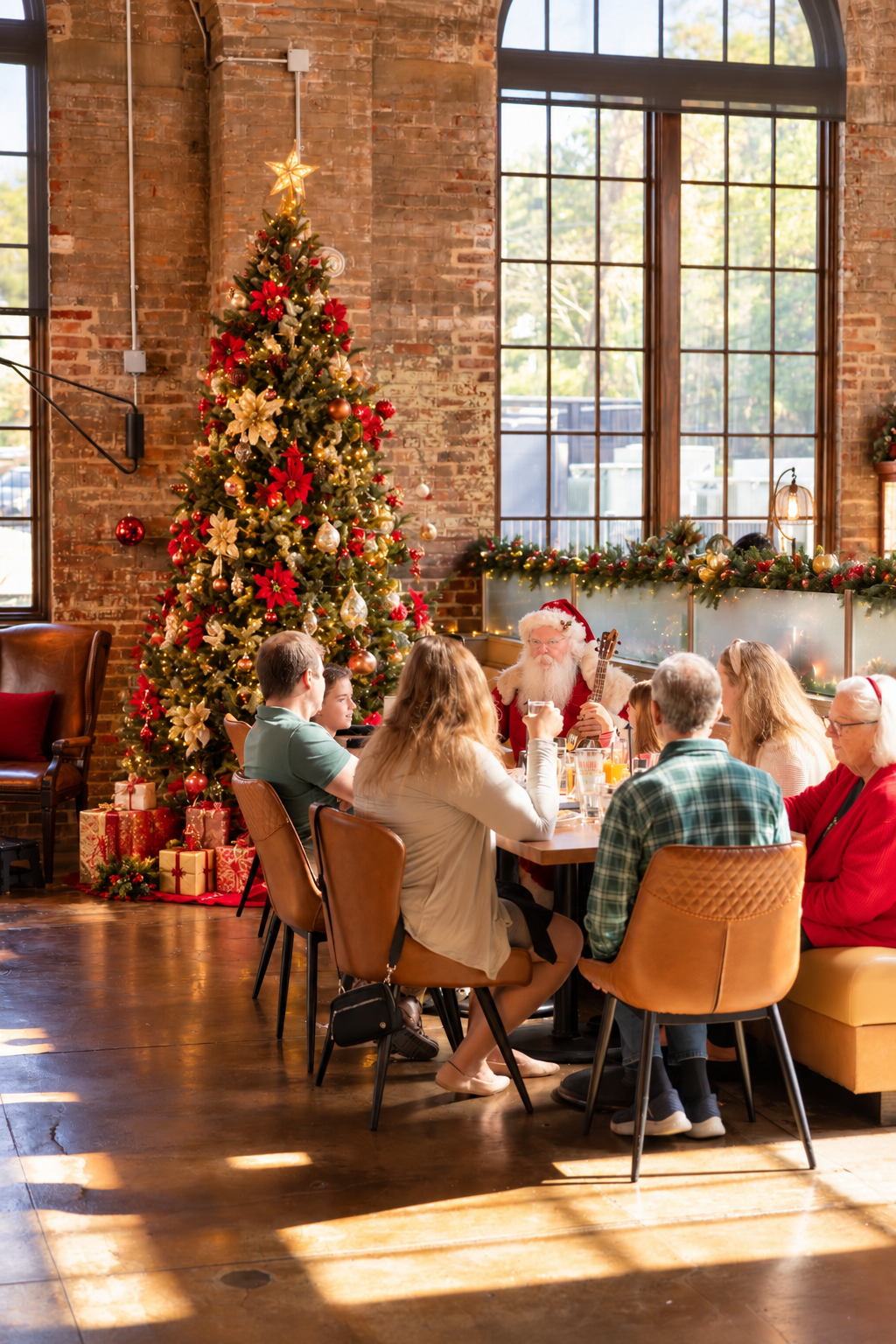 Brunch with Santa at The Edison — Two Sundays This December! 