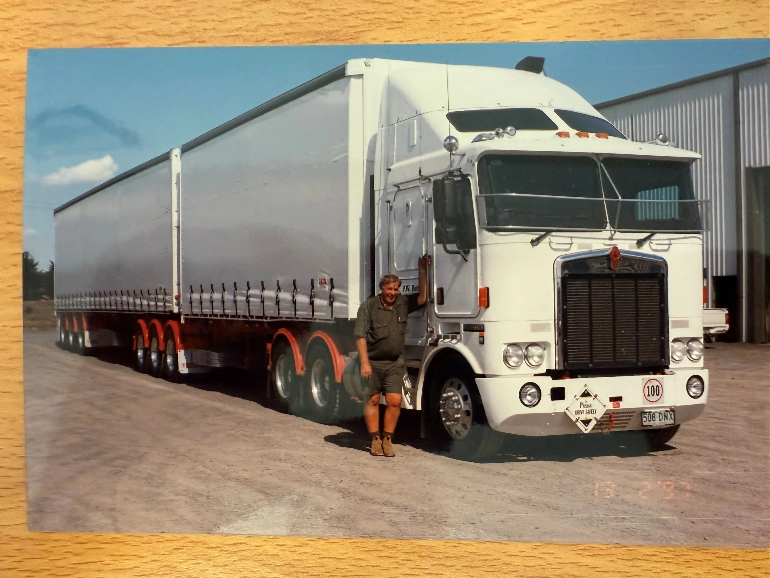 Late 1990's one of the first general freight trucks purchased.jpg